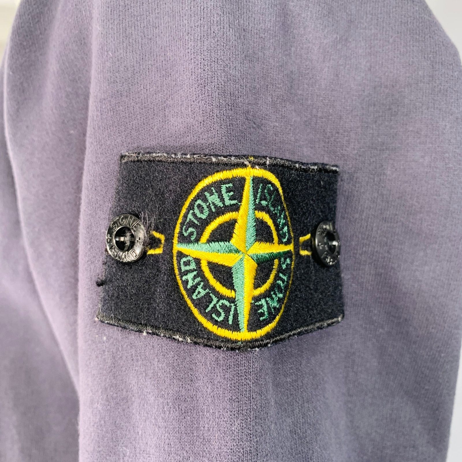 Stone Island STONE ISLAND Size L Grey Blue Cotton Hooded Sweatshirt Size US L / EU 52-54 / 3 - 2 Thumbnail