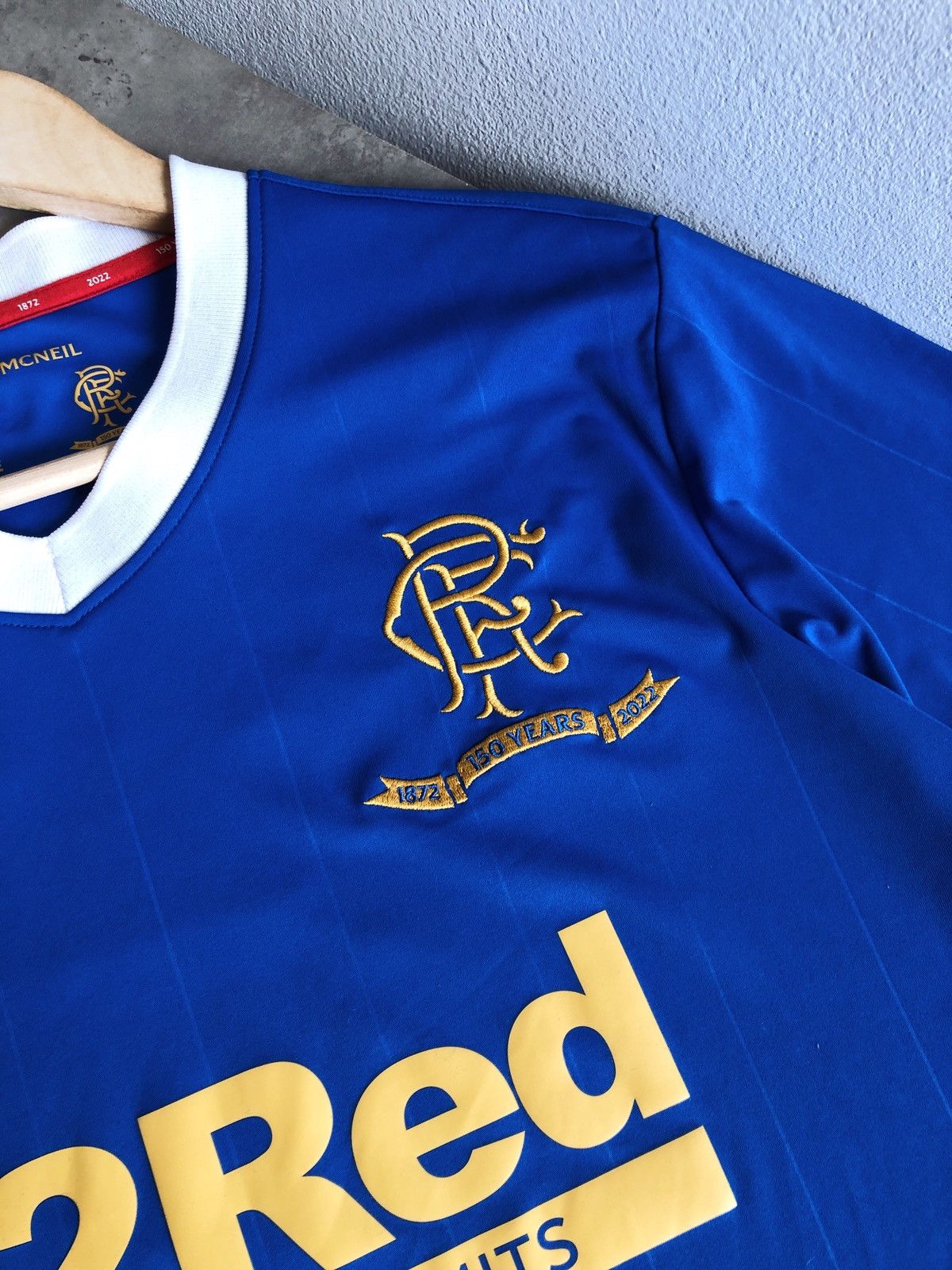 Other Castore Glasgow Rangers 2021 2022 home soccer jersey Size US XL / EU 56 / 4 - 4 Thumbnail