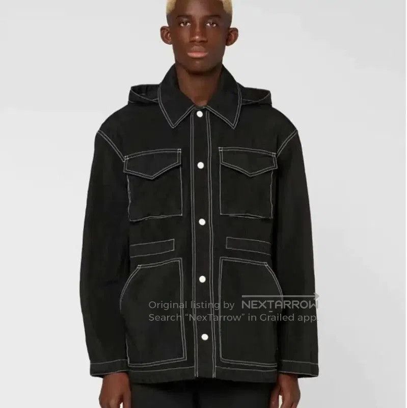 AMI AMI Black Nylon Men's Windbreaker . Size US M / EU 48-50 / 2 - 8 Thumbnail