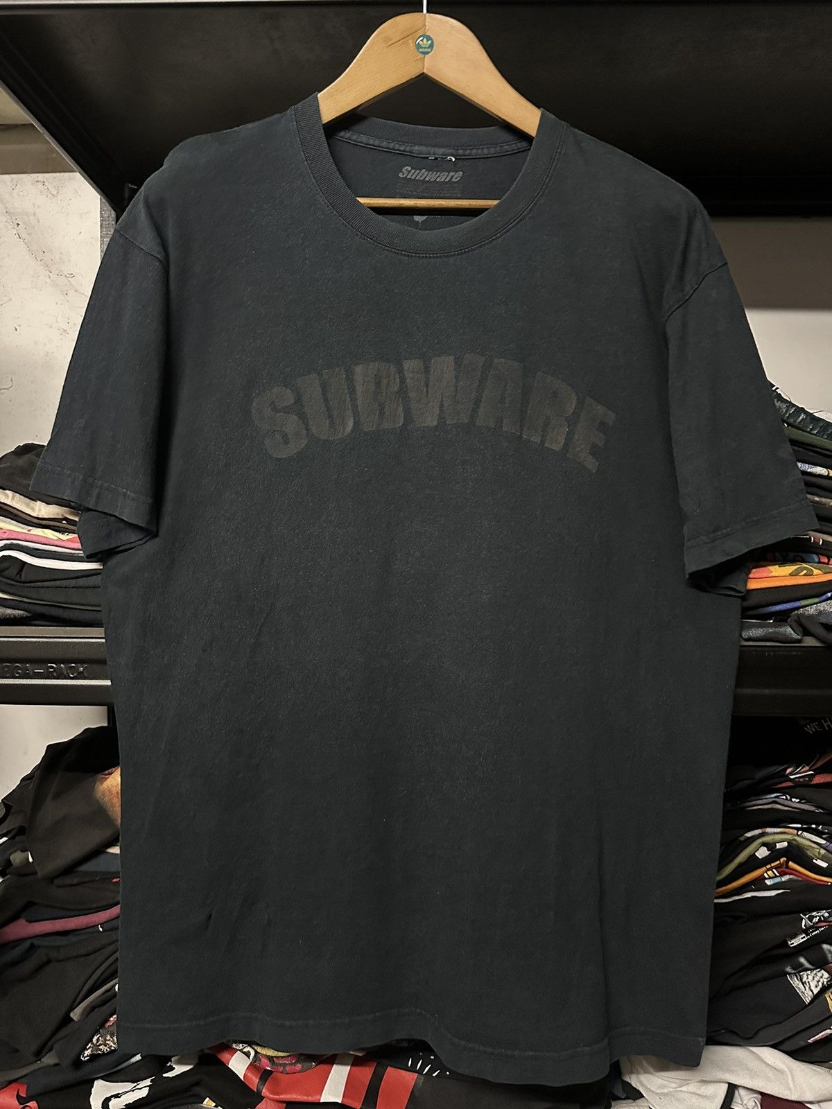 Recon Vintage Subware Spellout Faded Japan Tee Size US XL / EU 56 / 4 - 1 Thumbnail