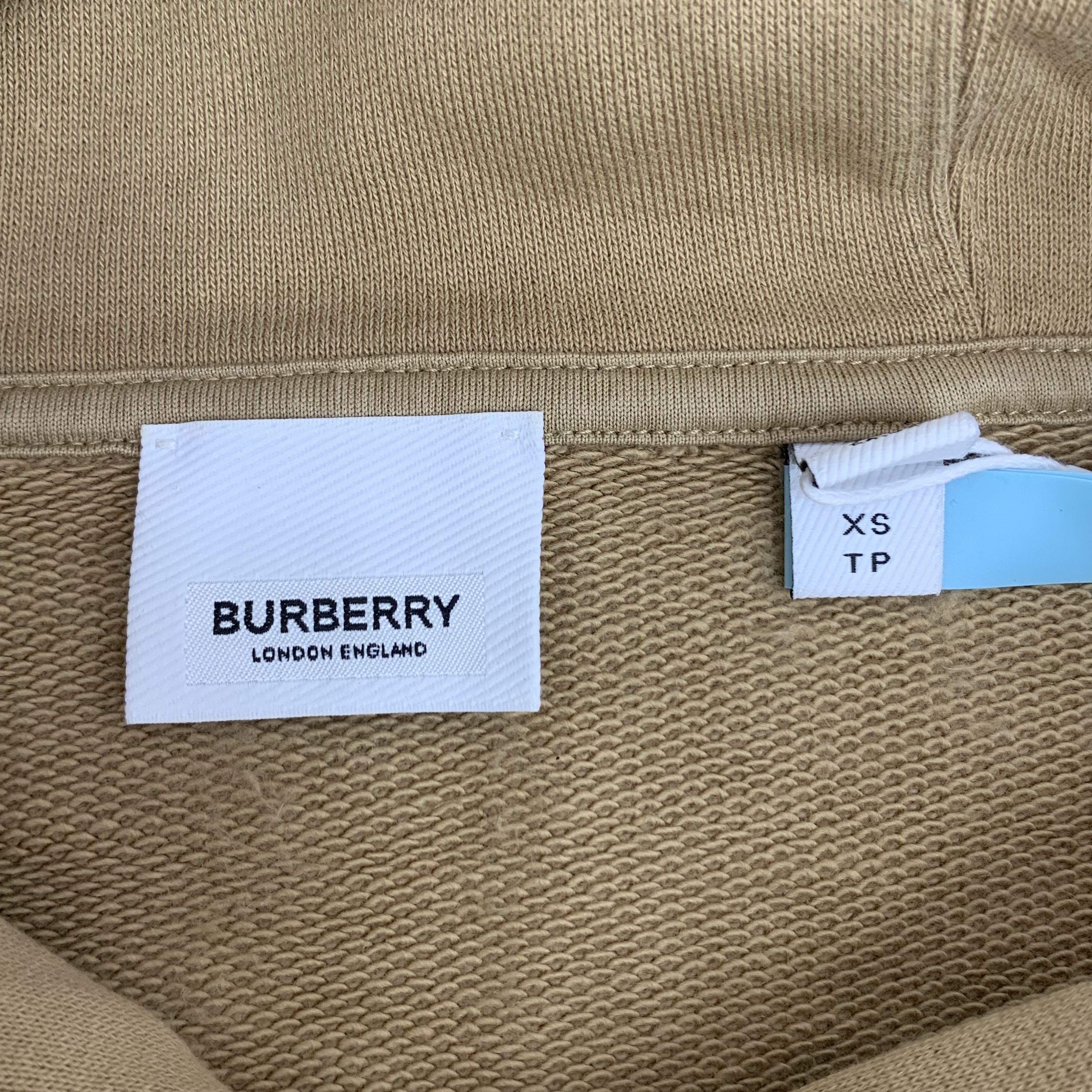 Burberry Burberry Logo Hoodie Brown (XS) Size US XS / EU 42 / 0 - 5 Thumbnail