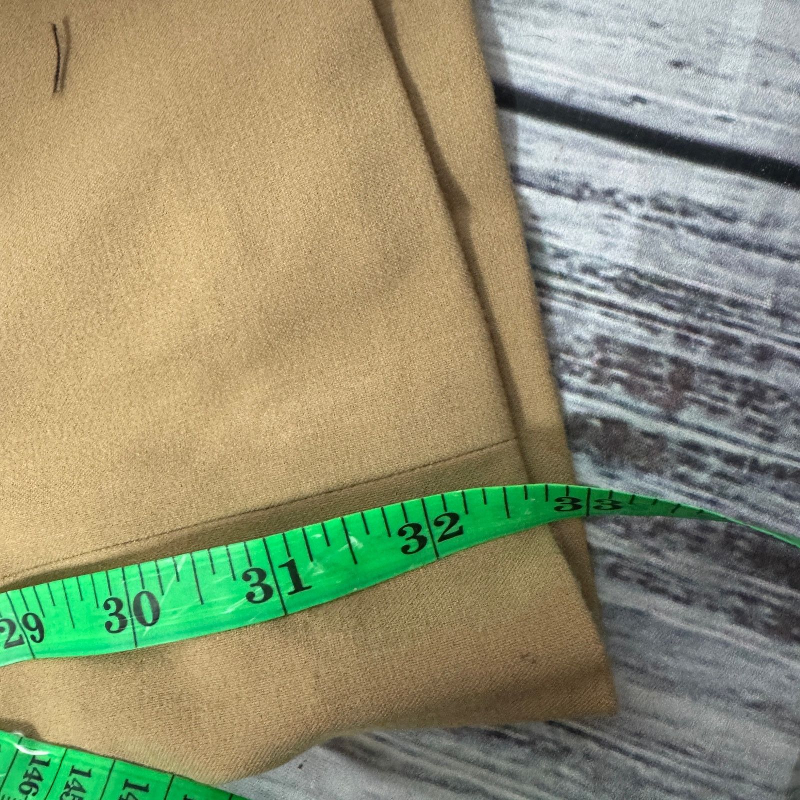 Boston Proper Boston Proper Dress Pants Tan Stretch Pull-On Trousers 14 Size 36" / US 14 / IT 50 - 6 Thumbnail