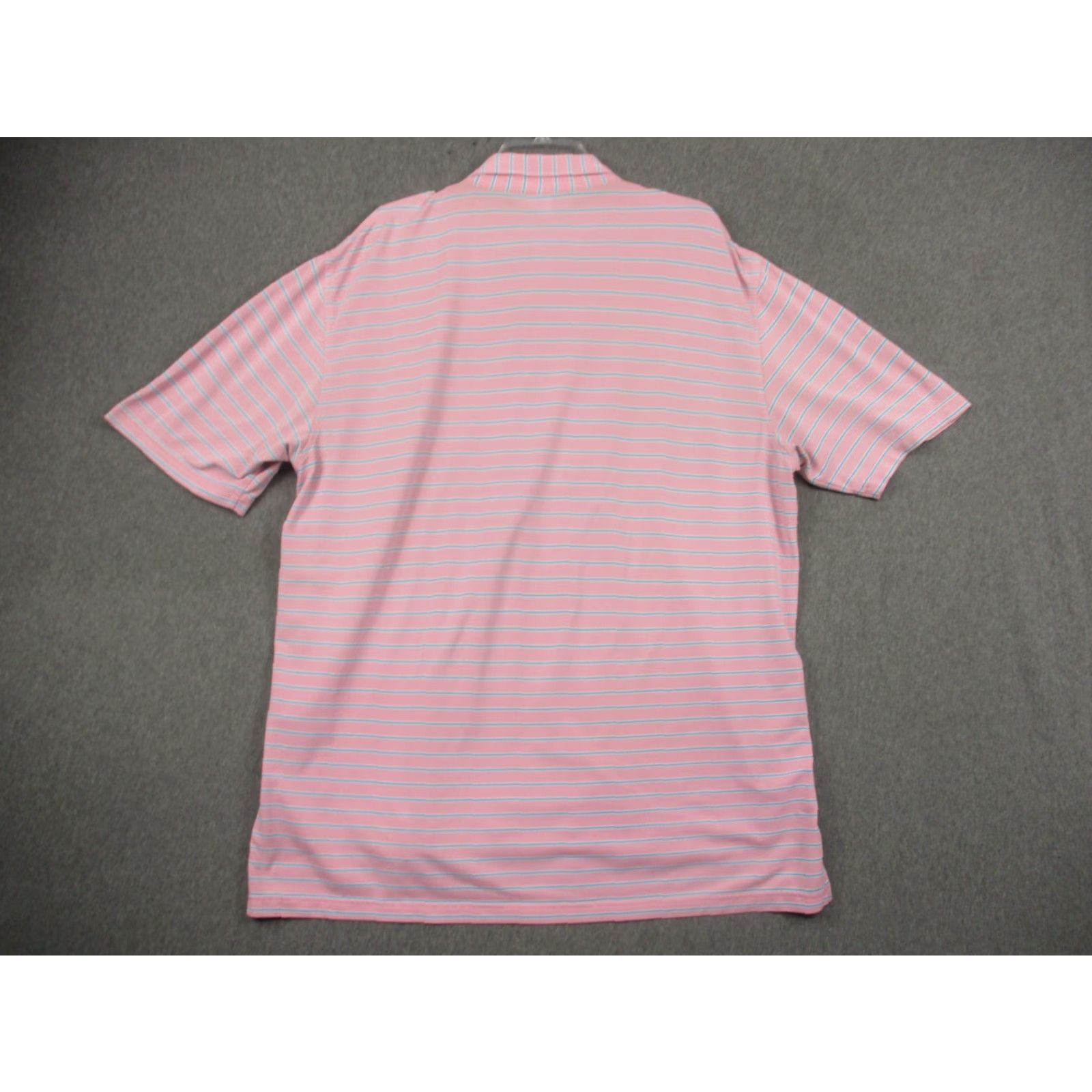 Peter Millar Peter Millar Summer Comfort Polo Shirt XL Pink Stripe Golf Short Sleeve Shirt Mens Size US XL / EU 56 / 4 - 5 Thumbnail