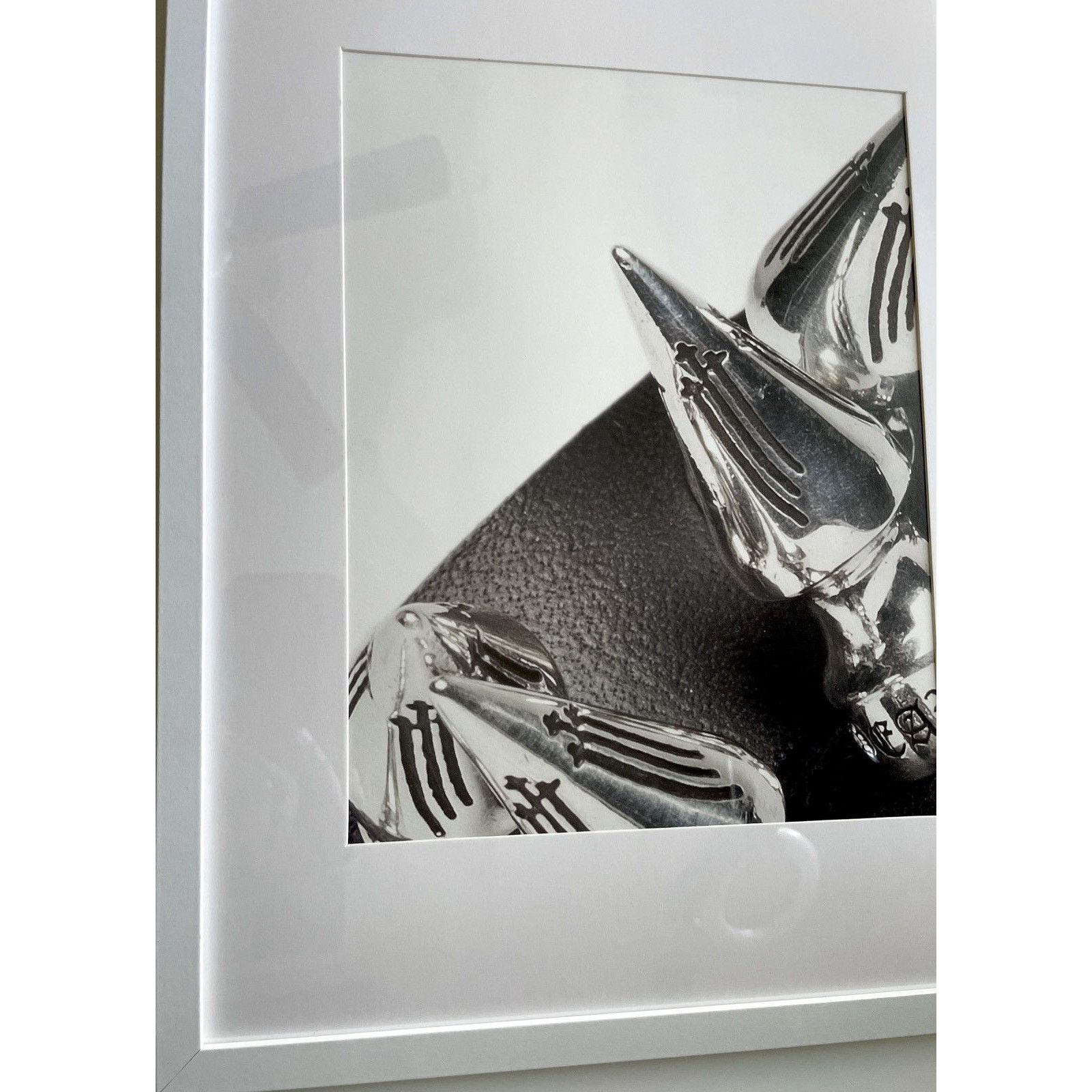 Chrome Hearts × Vintage Chrome Hearts leather W/ Studs photo Poster framed 11x14 Size ONE SIZE - 2 Thumbnail
