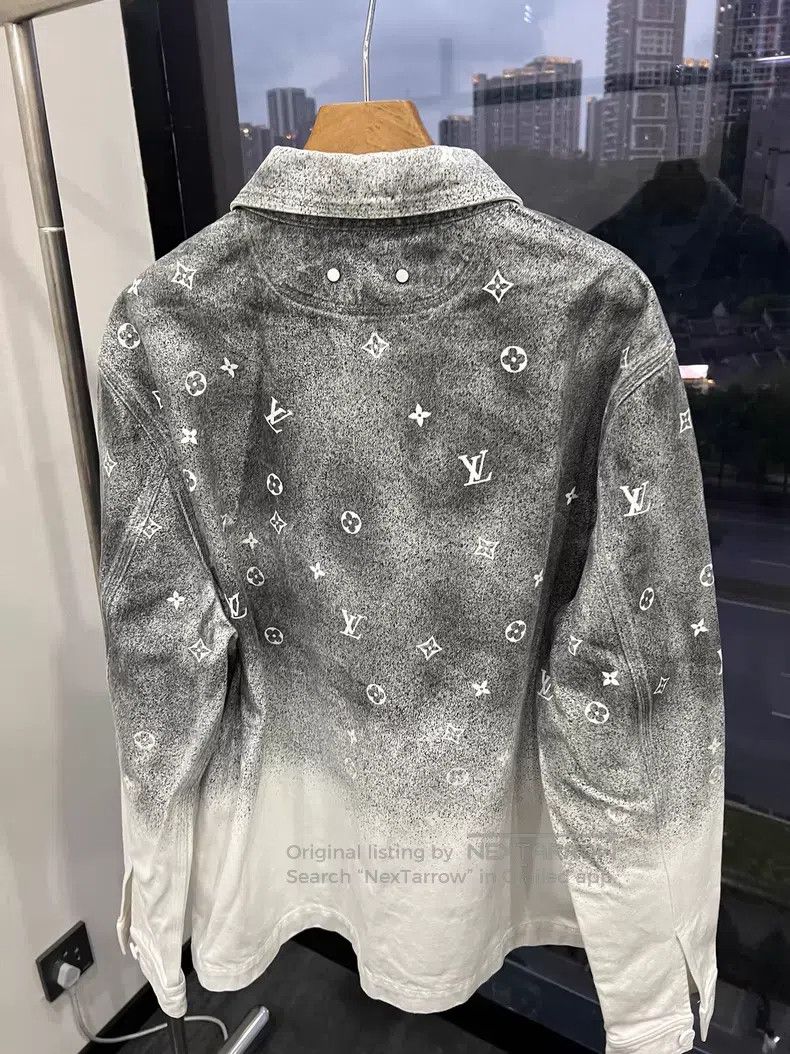 Louis Vuitton Louis Vuitton Grey and White Starry Sky Gradient Old Flowe Size US XL / EU 56 / 4 - 3 Thumbnail