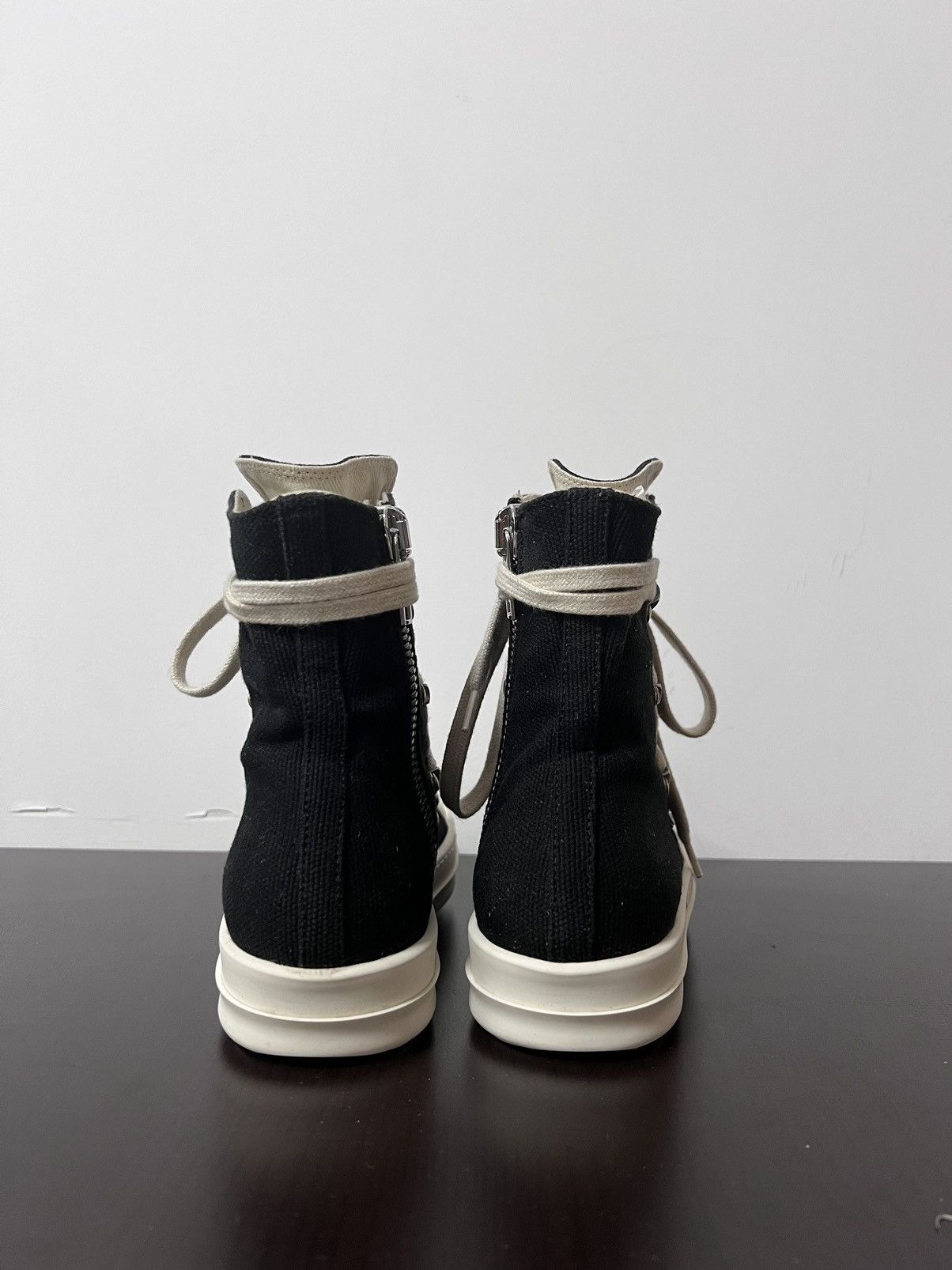 Rick Owens Drkshdw Rick owens drkshdw hexagram ramones high top sneakers sz36 Size US 6 / IT 36 - 7 Thumbnail