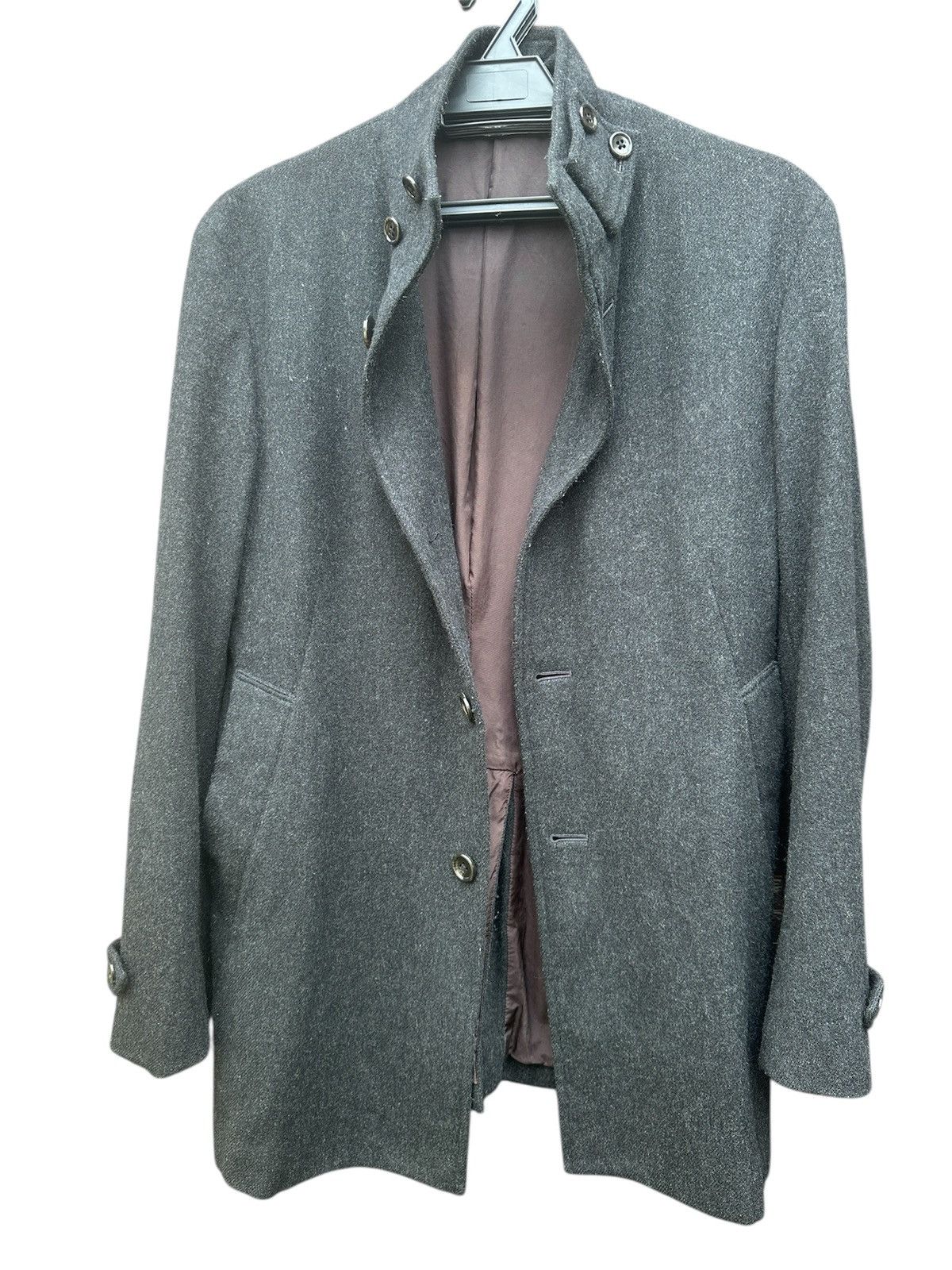 Yohji Yamamoto 🔥🔥Vintage INED By Yohji Yamamoto Wool Light Jacket Size US S / EU 44-46 / 1 - 1 Thumbnail