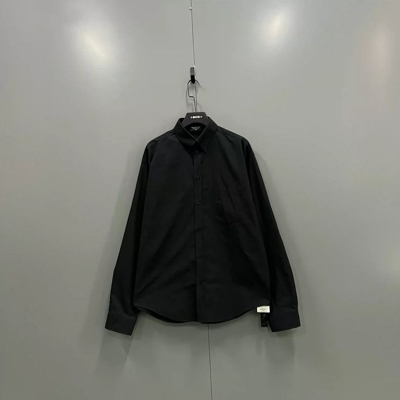Balenciaga Balenciaga size 38 Black Back Embroidery Logo Shirt Size US XS / EU 42 / 0 - 1 Thumbnail