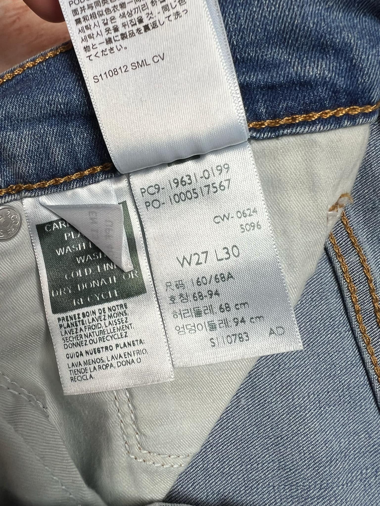 Levi's Levi's 314 shaping straight Performance Size 27" / US 4 / IT 40 - 10 Thumbnail