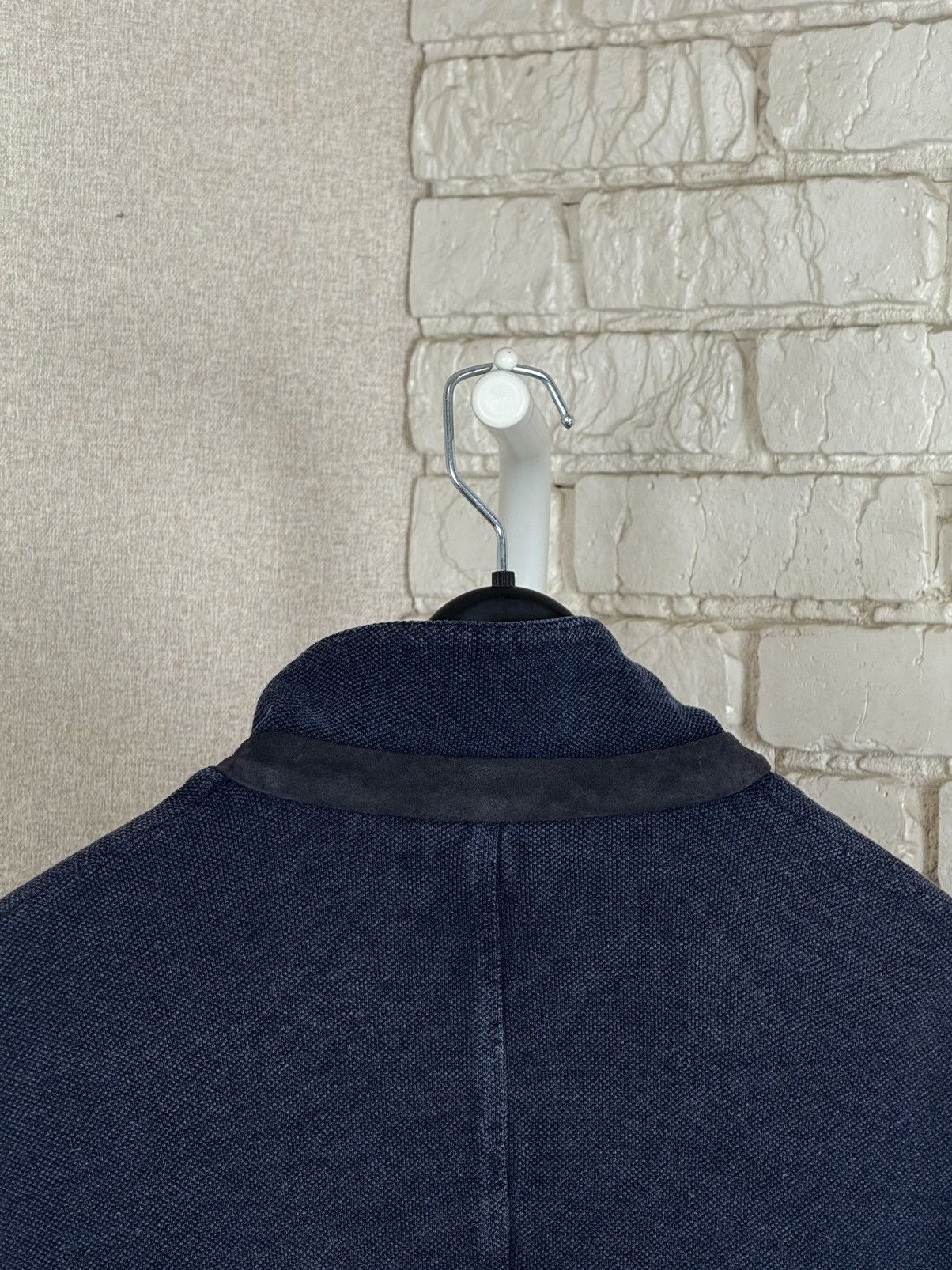 Loro Piana Loro Piana Blue Silk Light Blazer Jacket Size US L / EU 52-54 / 3 - 12 Thumbnail