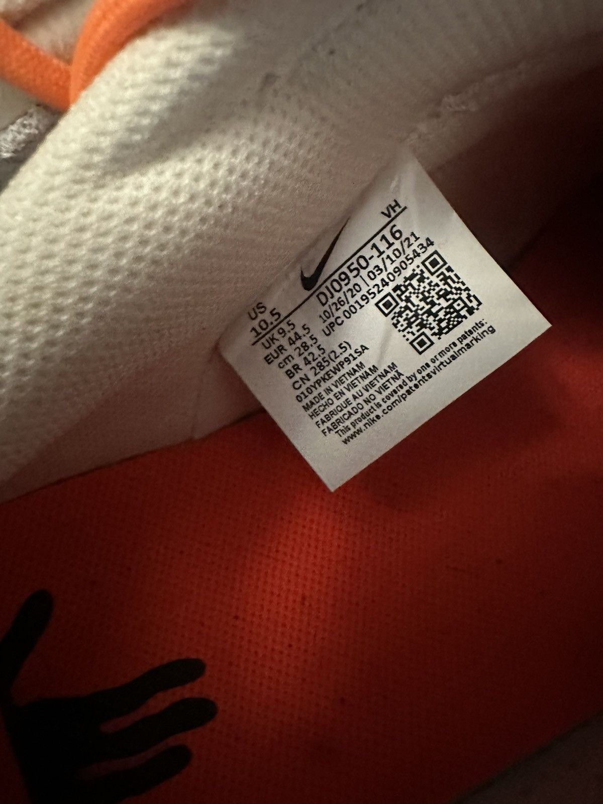 Nike × Off-White Off-White x Dunk Low lot 31 of 50’ Size US 10.5 / EU 43-44 - 5 Thumbnail