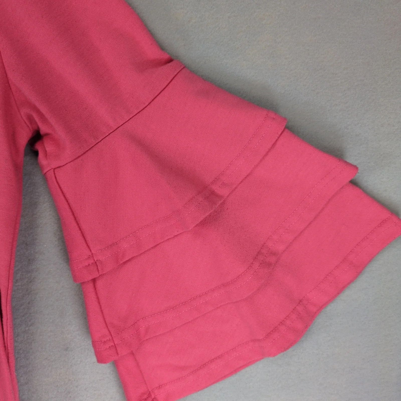 Other Simply Southern Pink Ruffle Bell Sleeve Dress Sz S Casual Size S / US 4 / IT 40 - 7 Thumbnail