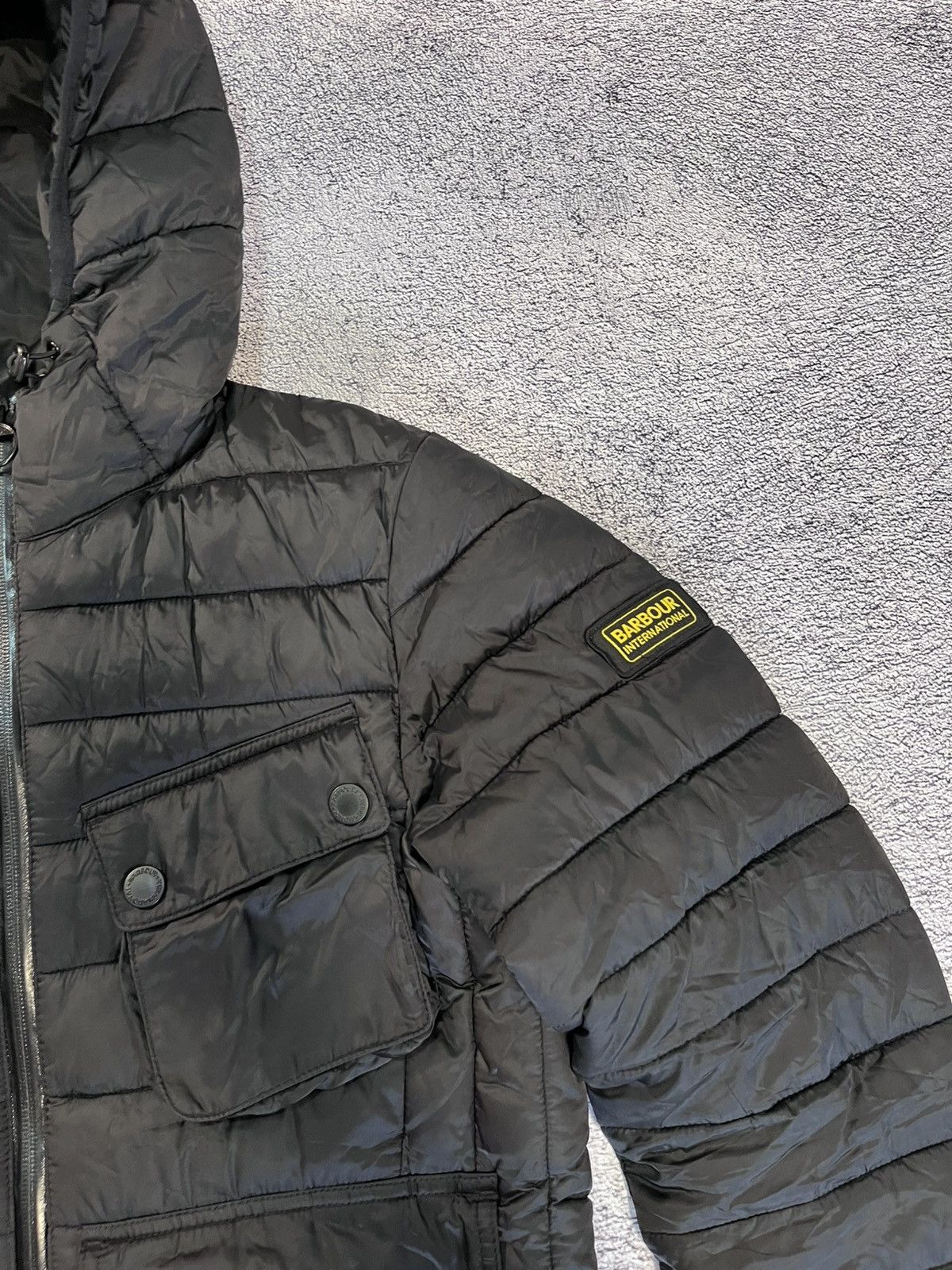 Barbour Barbour International Ouston Hooded Quilted Puffer Jacket Size US S / EU 44-46 / 1 - 5 Thumbnail