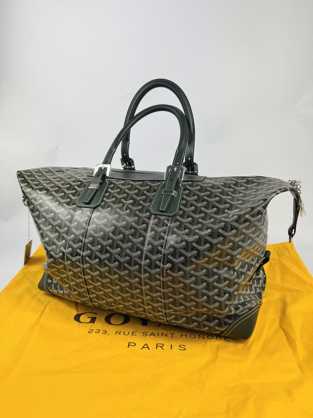 Goyard BOWLING 45 BAG *LIMITED EDITION 2025* DARK GREEN Size ONE SIZE - 8 Thumbnail