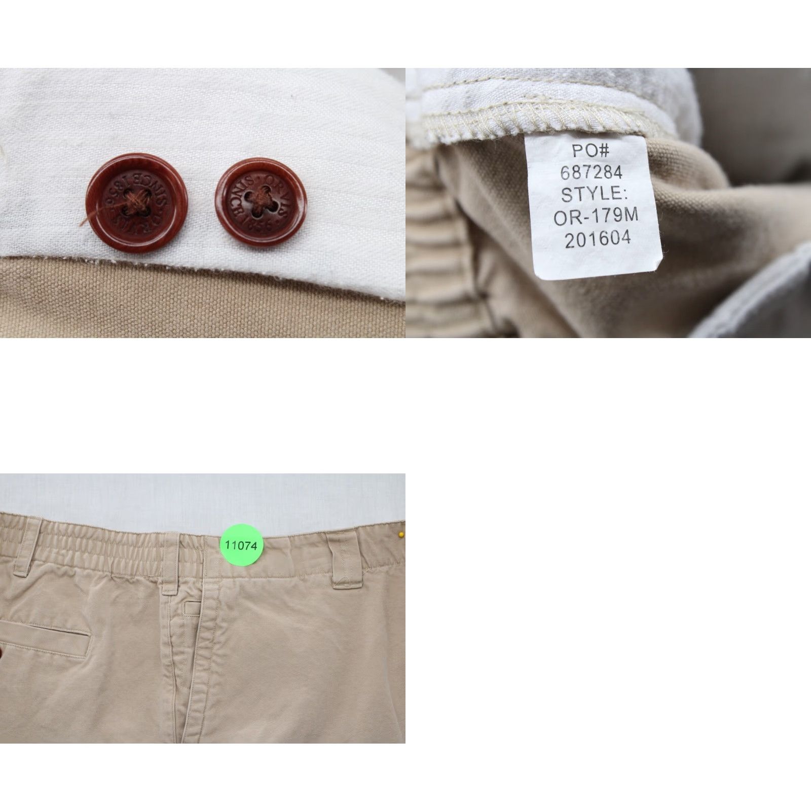 Orvis Orvis Cargo Shorts Men's 42 Khaki Cotton Canvas Fishing Flap Pockets Cabincore Size US 42 / EU 58 - 8 Thumbnail