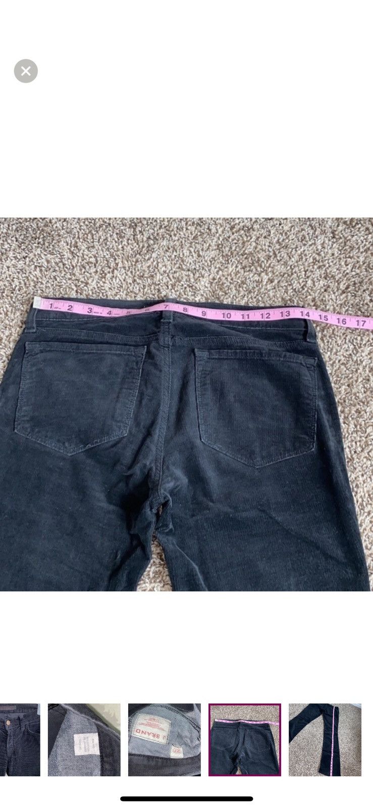 J Brand J brand bootcut corduroy pants size 4 Size 27" / US 4 / IT 40 - 3 Thumbnail