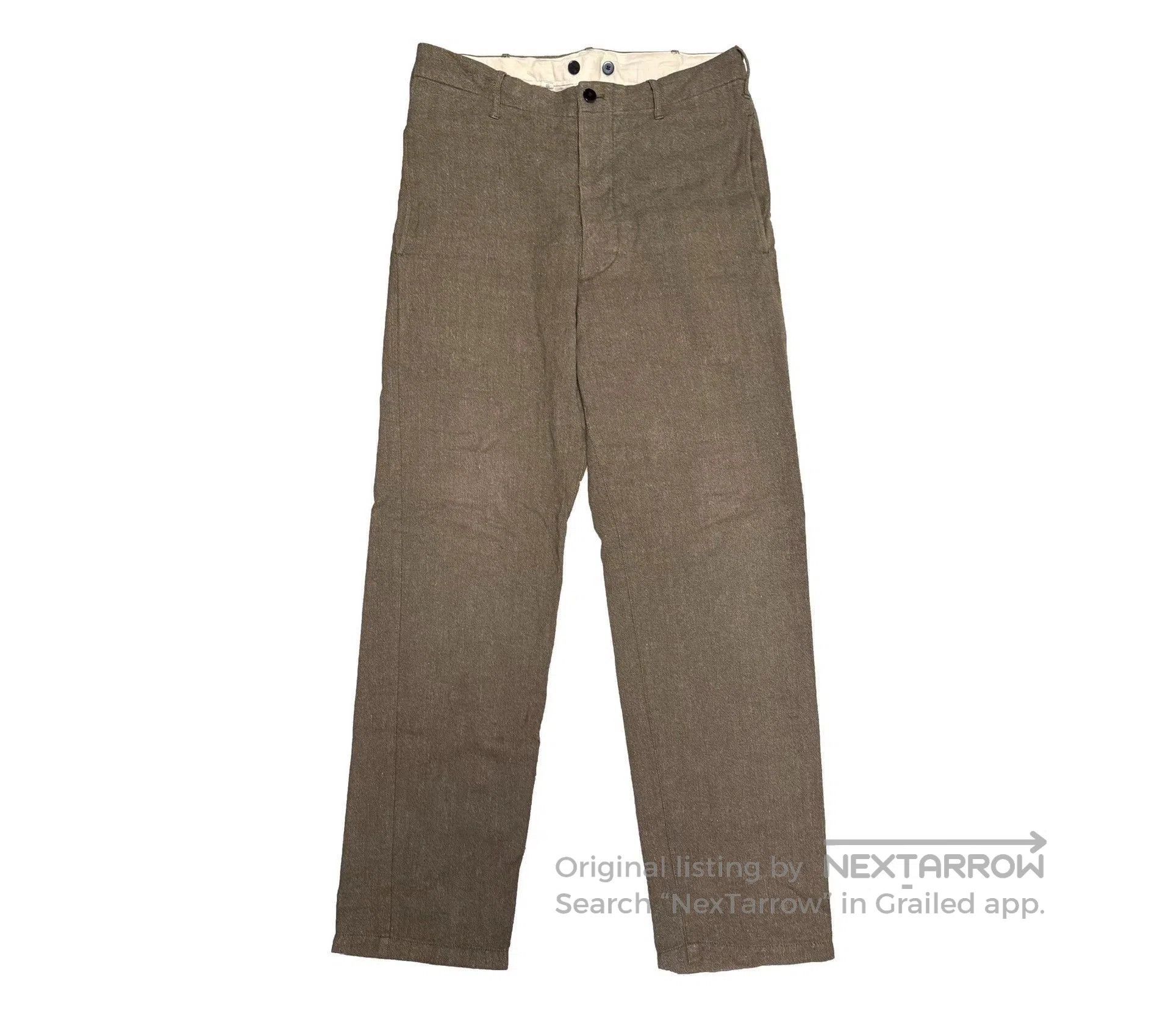 Visvim Green Casual Pants Size 32. Size US 32 / EU 48 - 1 Thumbnail