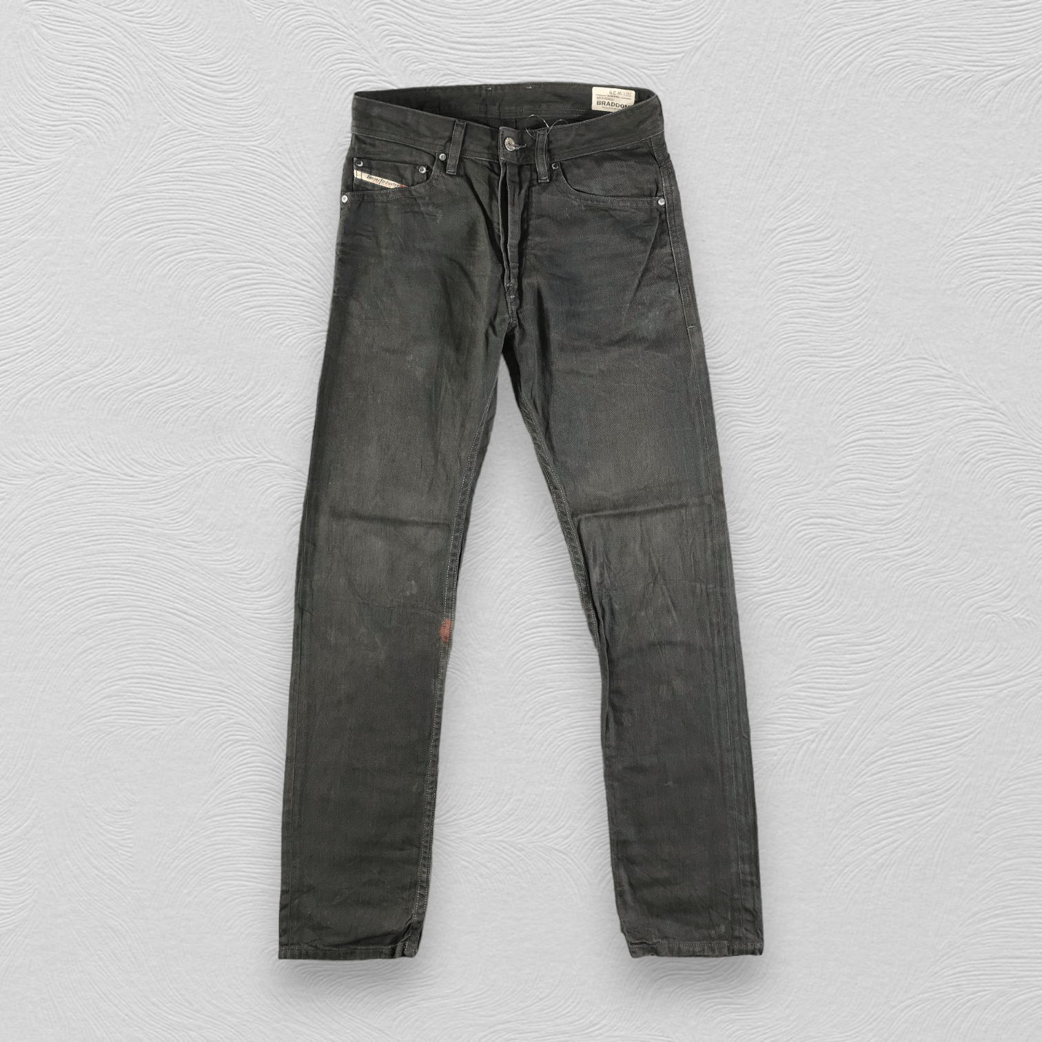Diesel Diesel Jeans Faded Gray Denim KJ2933 Size US 29 - 1 Thumbnail