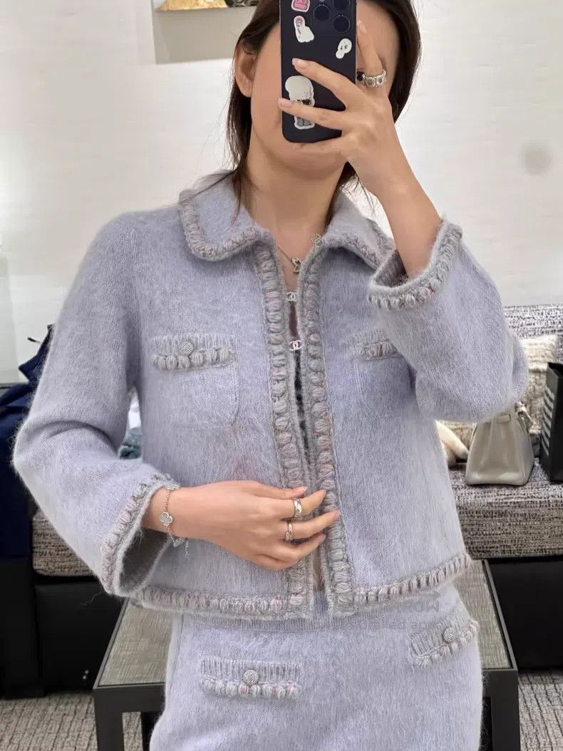 Chanel Chanel Colorful thread doll collar cardigan long-sleeved s Size XXS / US 00 / IT 34 - 9 Thumbnail