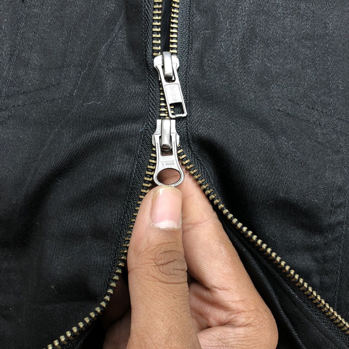 If Six Was Nine × Japanese Brand T.F.O.A Crown Cropped Skulls Head Work Jacket Lgb Goa Size US L / EU 52-54 / 3 - 6 Thumbnail