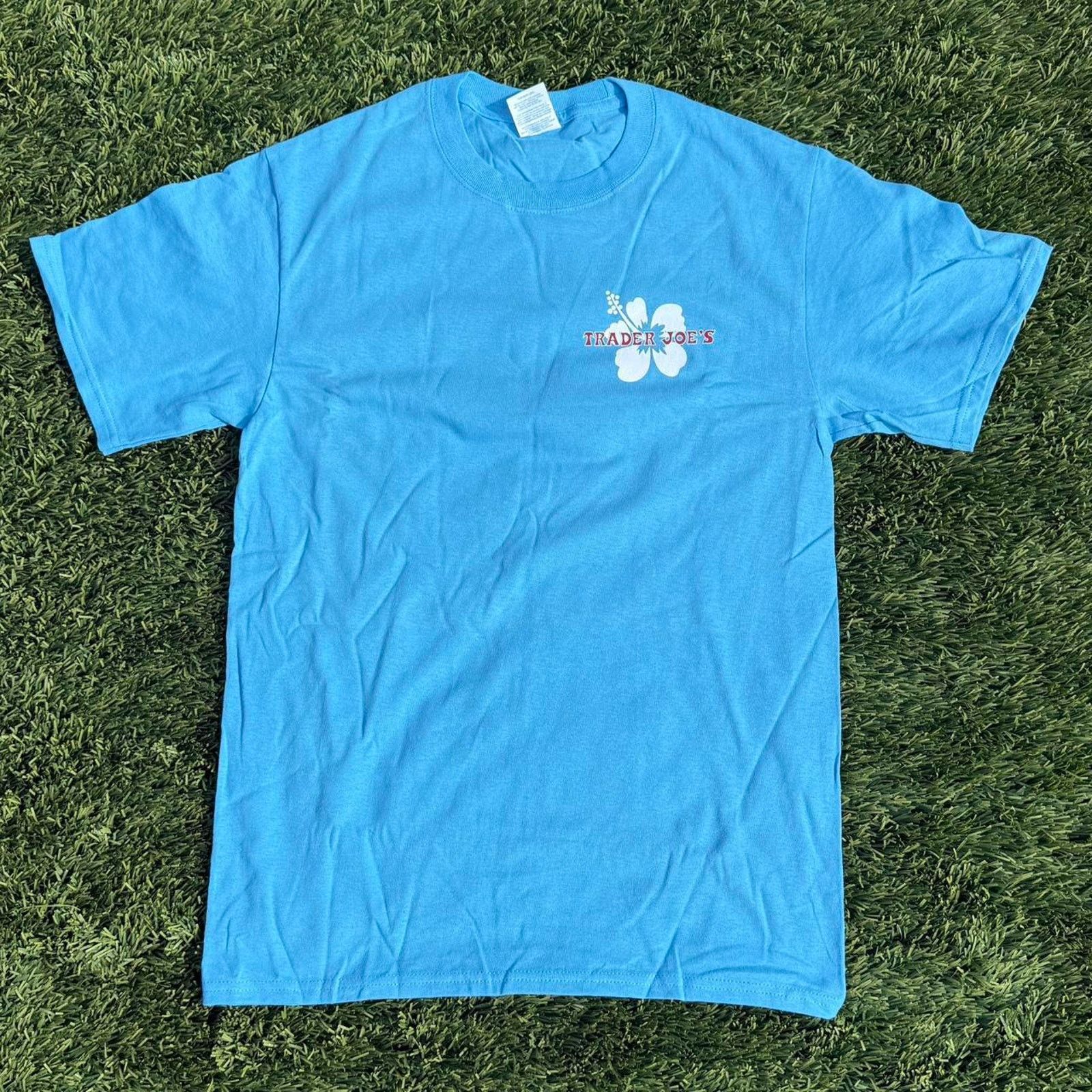 Hanes Trader Joe's Shirt Blue Floral Hawaiian Size L Size US L / EU 52-54 / 3 - 1 Thumbnail