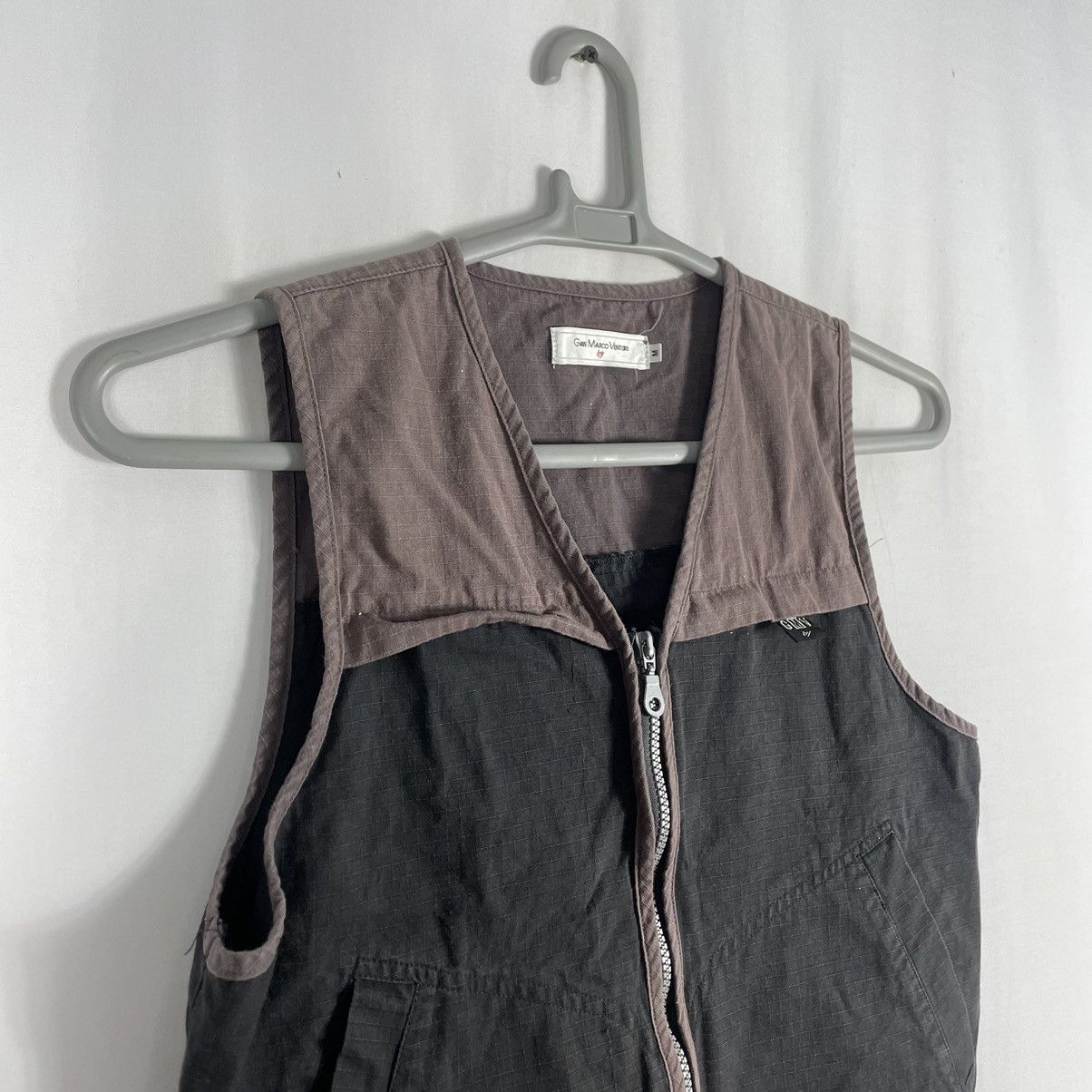 Designer × GianMarco Venturi × Vintage 🔥Rare🔥Gian Marco Venturi Outdoor Zipper Faded Vests Size US S / EU 44-46 / 1 - 7 Thumbnail
