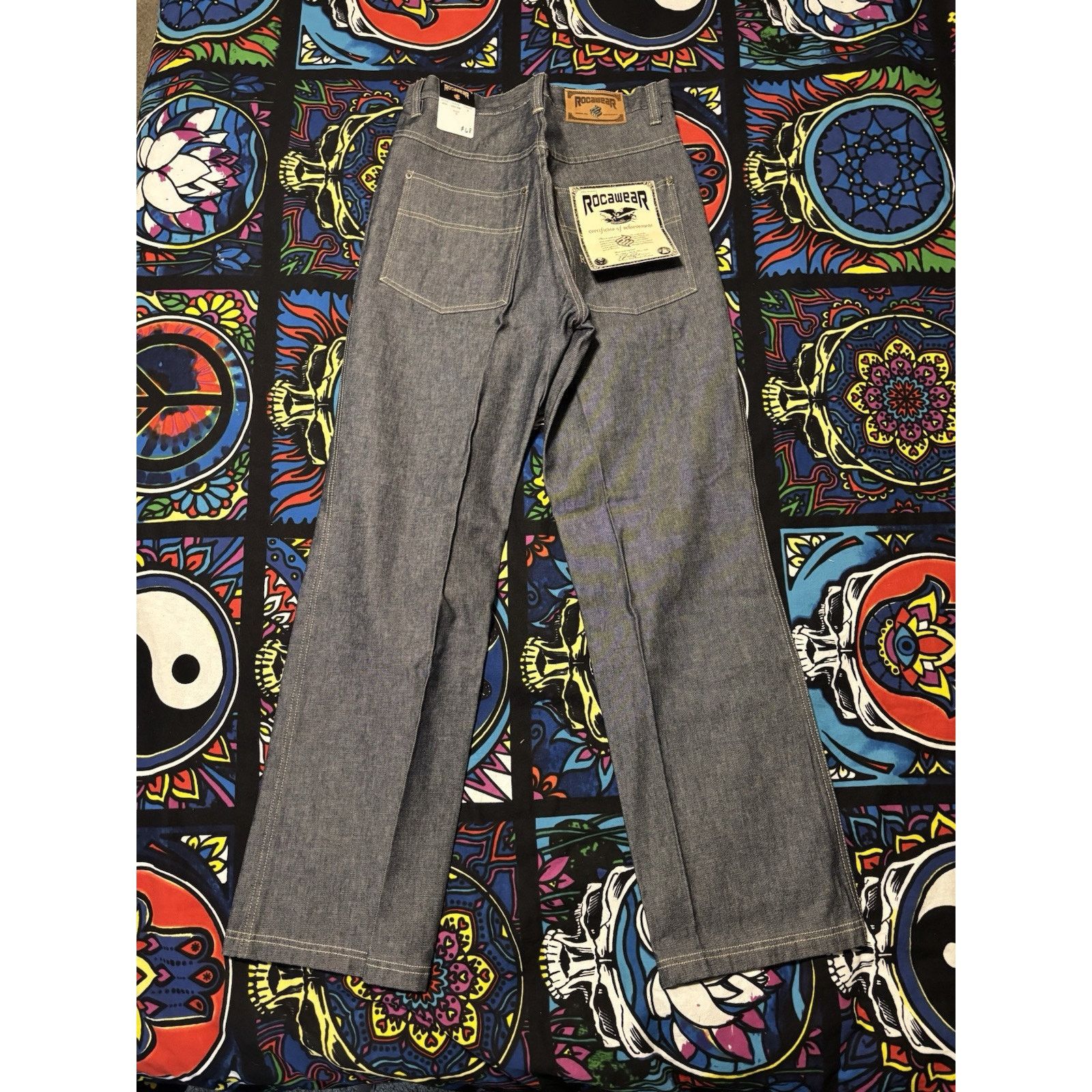 Vintage rocawear pants Y2k 2000s Long Pants 32 X 34 Rare Hip Hop Size US 32 / EU 48 - 2 Thumbnail