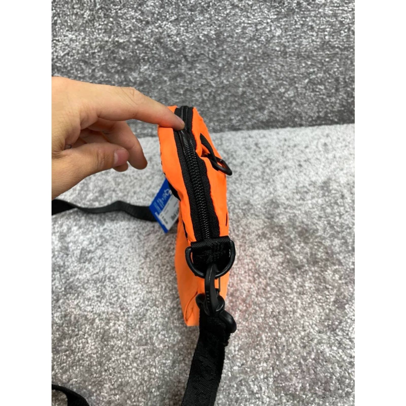 Adidas Adidas National Festival Crossbody Bag Womens Orange Zip Detachable Adjustable Polyester Lite 5x6.5in Black Strap Womens Fashion Festival Bag Size ONE SIZE - 3 Thumbnail