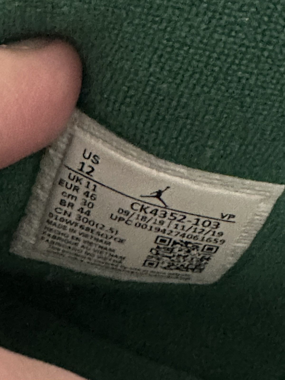 Nike Jordan 10 “WINGS” Size US 12 / EU 45 - 2 Thumbnail