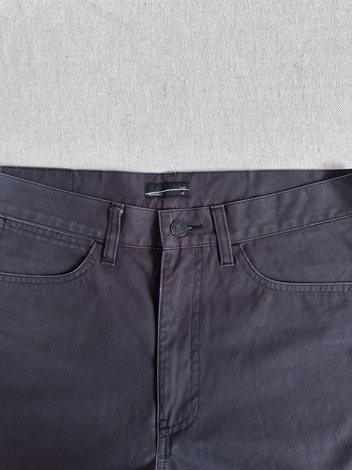 Lad Musician Lad Musician Tornado Seam Slim Cut Purple Chino Size US 30 / EU 46 - 4 Thumbnail