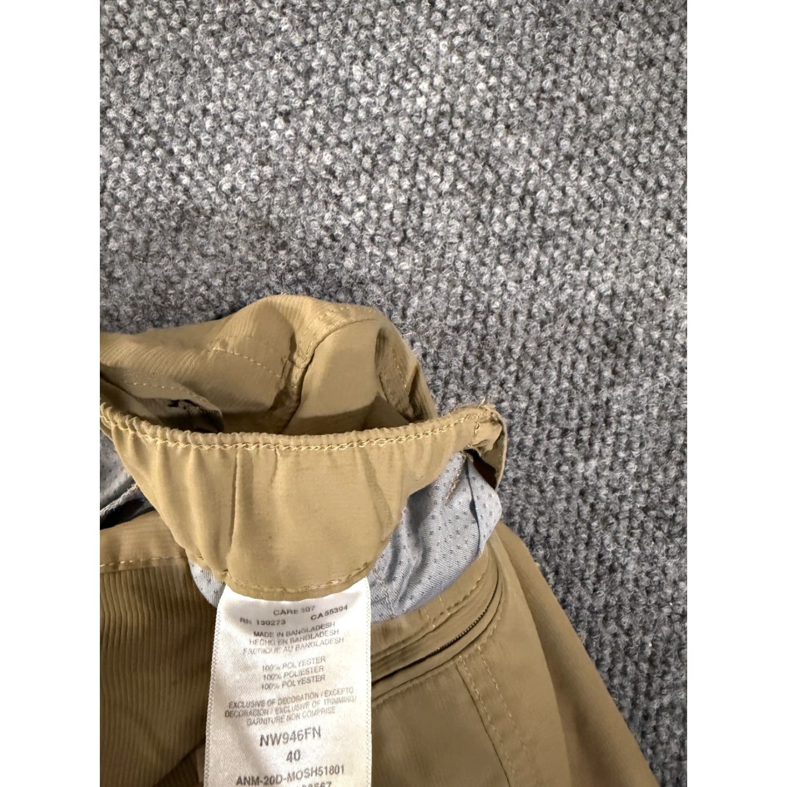 Wrangler Wrangler Cargo Shorts Mens 40 Khaki Outdoor Hiking Utility Cargo Pocket Cotton Green Regular Waist 40 Size US 40 / EU 56 - 5 Thumbnail