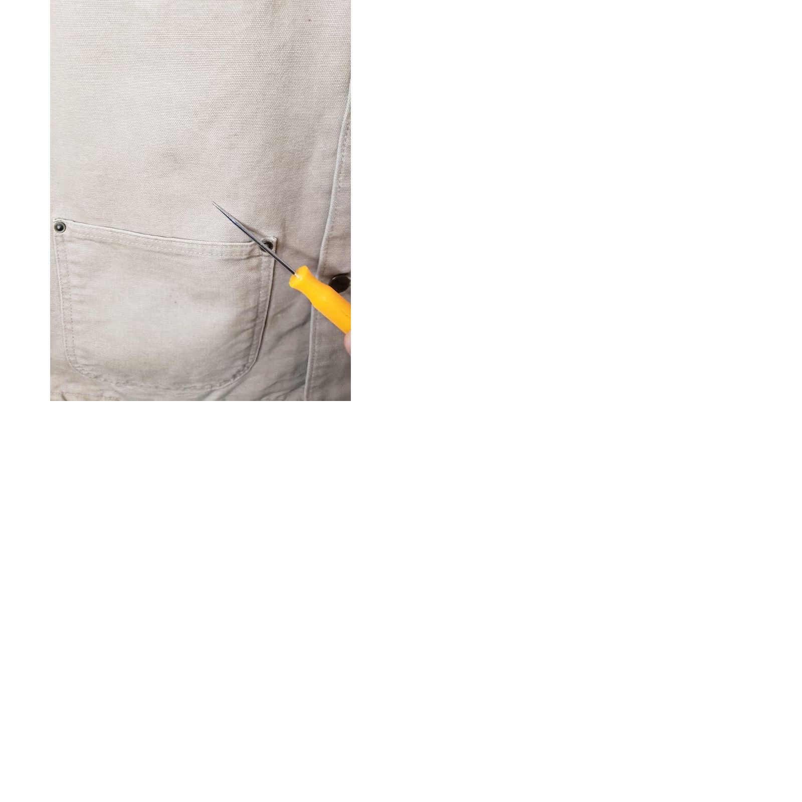 Carhartt VINTAGE Carhartt Men's 2XL Regular Blanket Lined Canvas Jacket Coat C02 SDL Sandstone Workwear Chore Barn Coat Mens Size US XXL / EU 58 / 5 - 9 Thumbnail