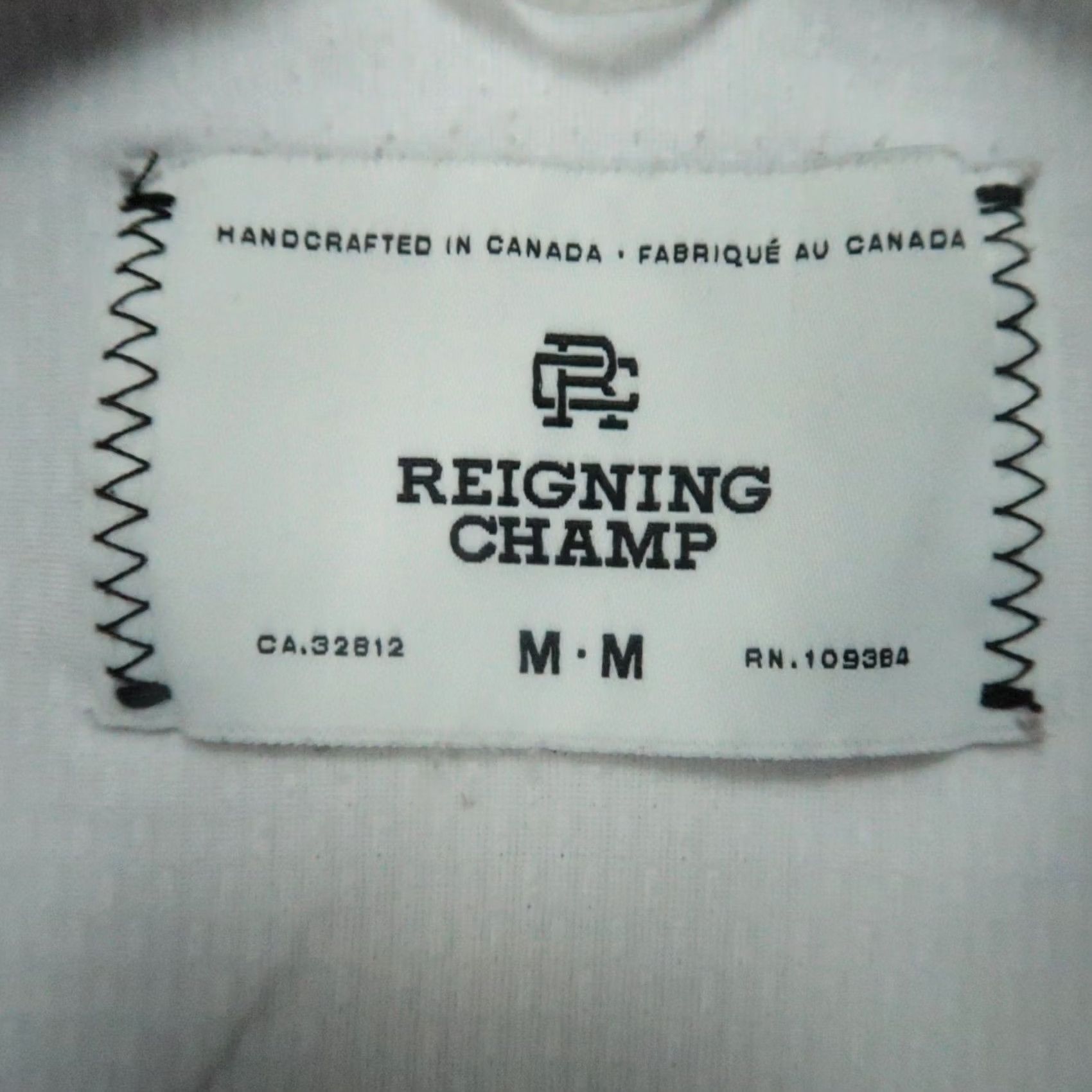 Reigning Champ Reigning Champ Pullover Men M White 1/4 Zip Textured Performance Athletic Casual Size US M / EU 48-50 / 2 - 3 Thumbnail