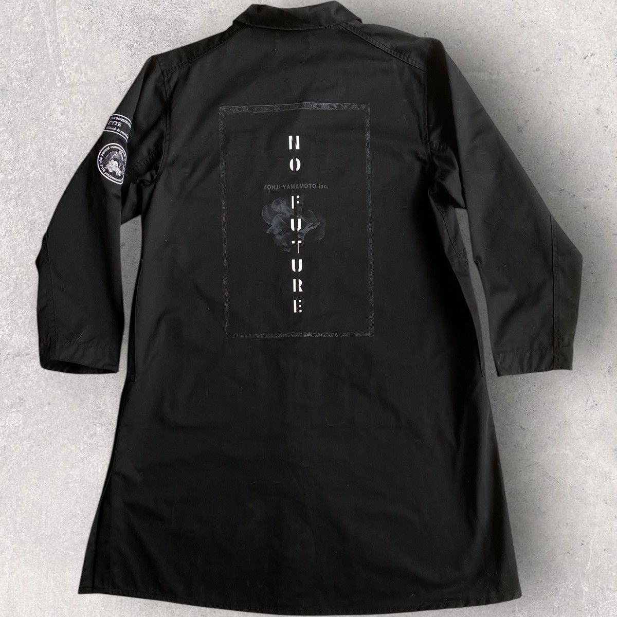 Yohji Yamamoto S’YTE No Future Cotton Twill Coat Size US L / EU 52-54 / 3 - 2 Thumbnail
