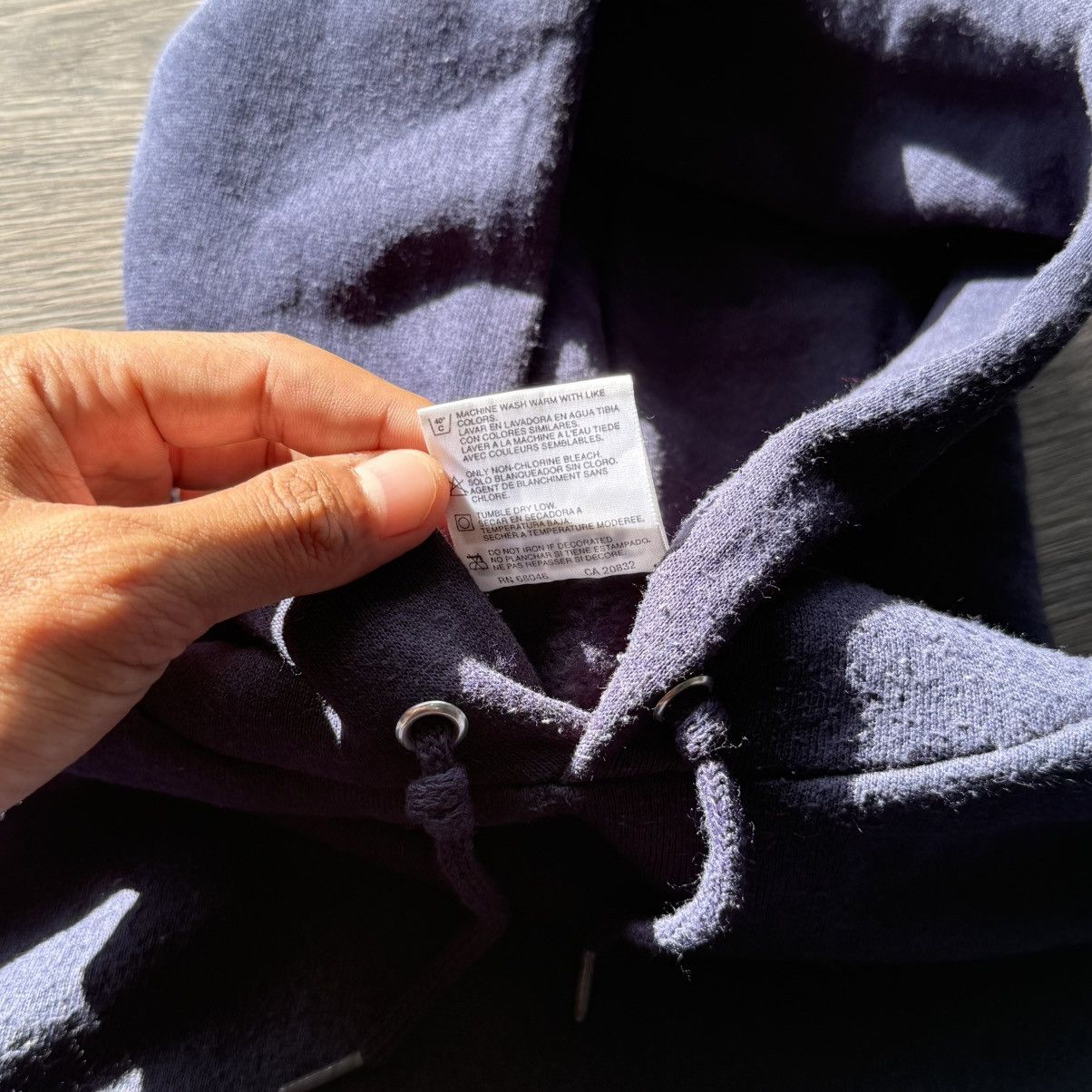 Vintage Tultex Blank Hoodie 90's Size US M / EU 48-50 / 2 - 4 Thumbnail