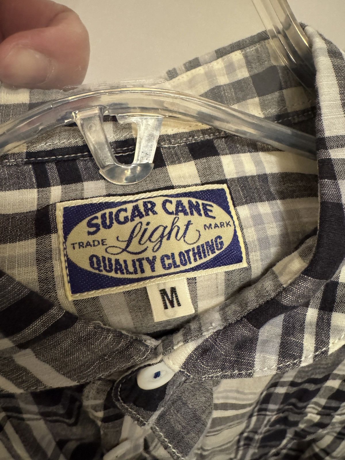 Sugar Cane Sugar Cane Vintage Light 3/4 Sleeve Round Collar Shirt Size US M / EU 48-50 / 2 - 3 Thumbnail