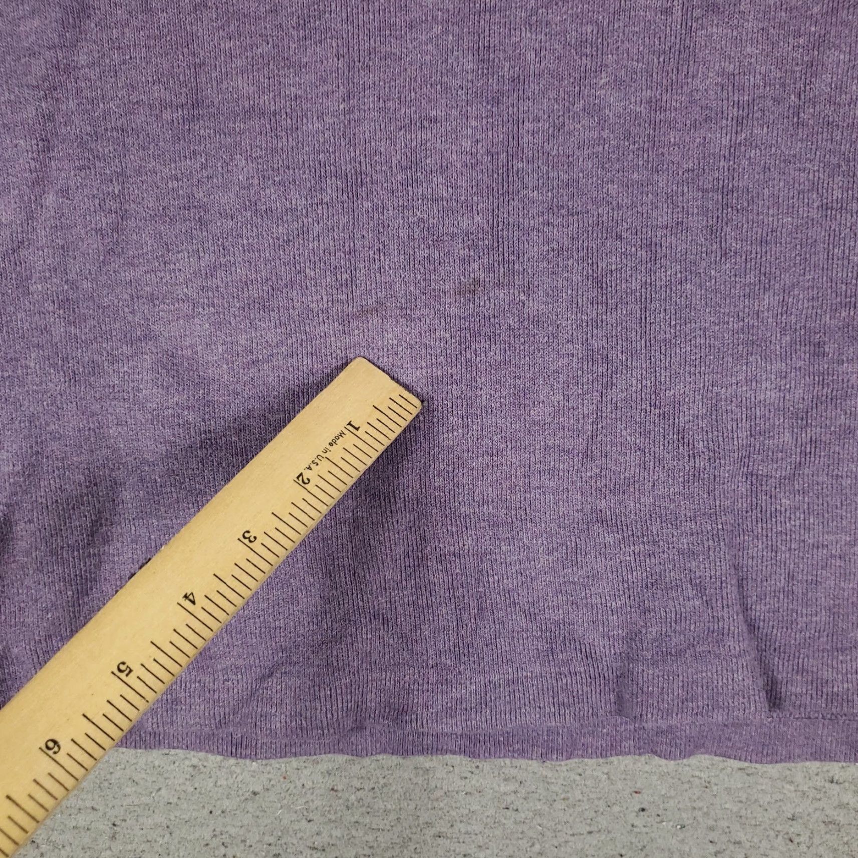Ralph Lauren Ralph Lauren Sweater Mens Medium Purple 1/4 Zip Pullover Knit Logo Mock Neck Classic Size US M / EU 48-50 / 2 - 4 Thumbnail