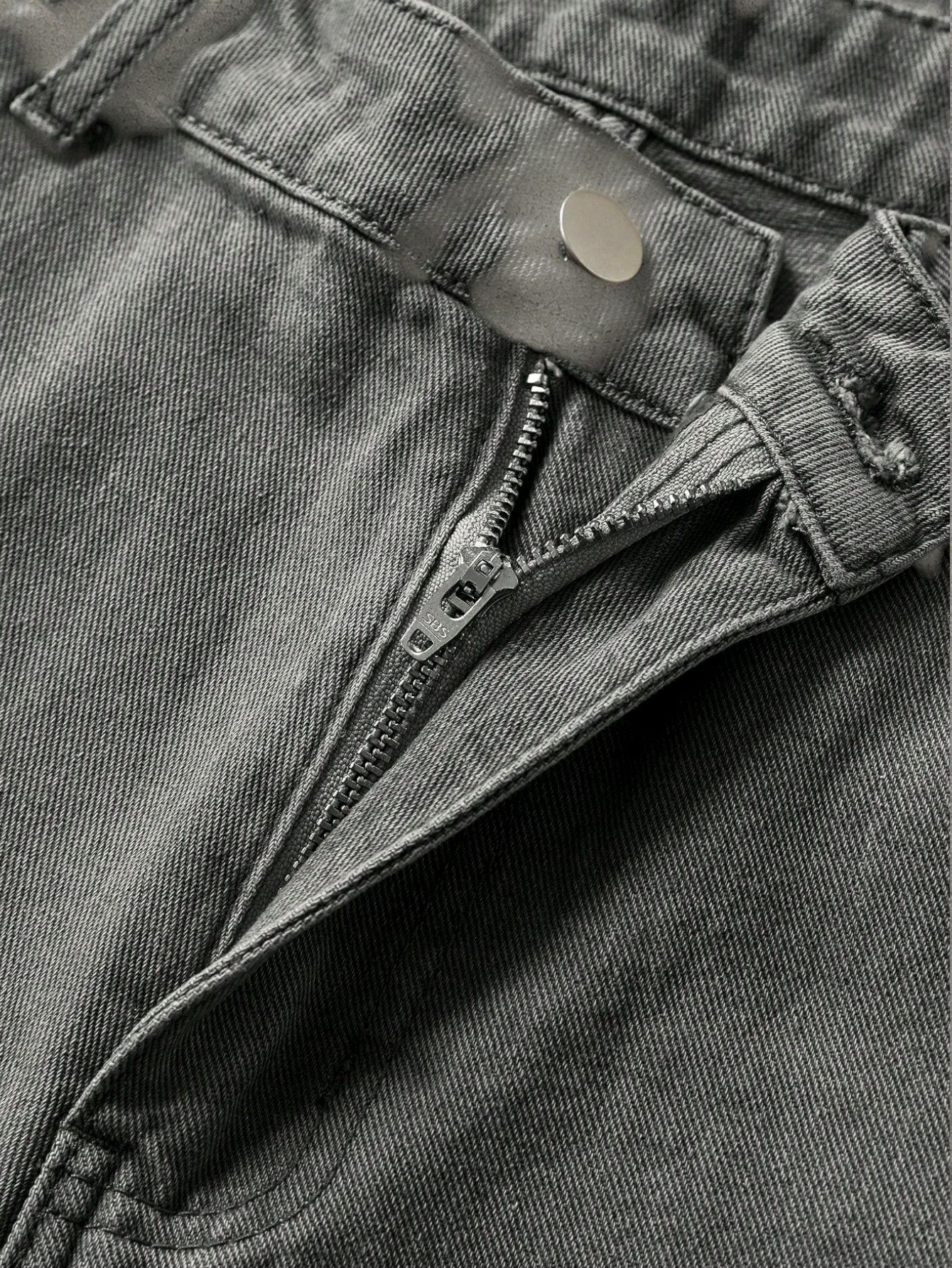 Japanese Brand Washed distressed shorts Size US 32 / EU 48 - 3 Thumbnail