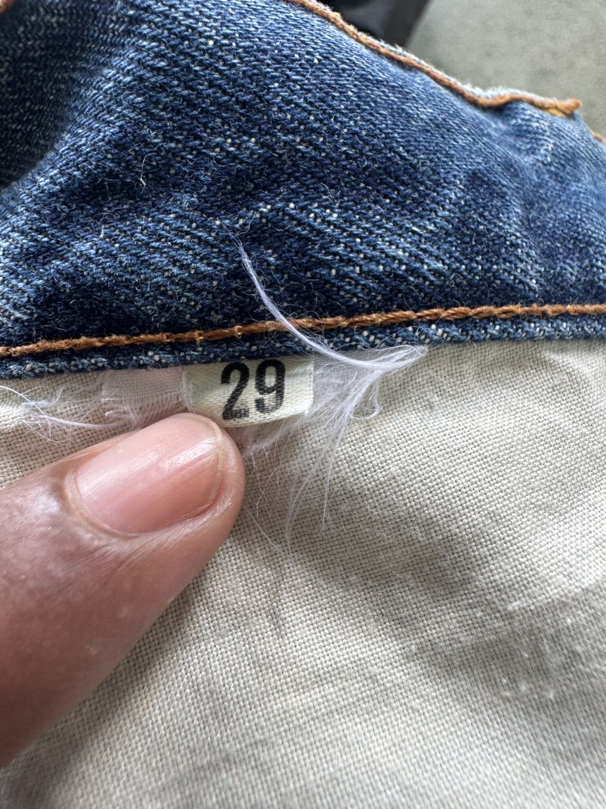 Helmut Lang 🔥RARE🔥VINTAGE HELMUT LANG PAINTER JEANS 1998 CLASSIC CUT Size US 29 - 7 Thumbnail