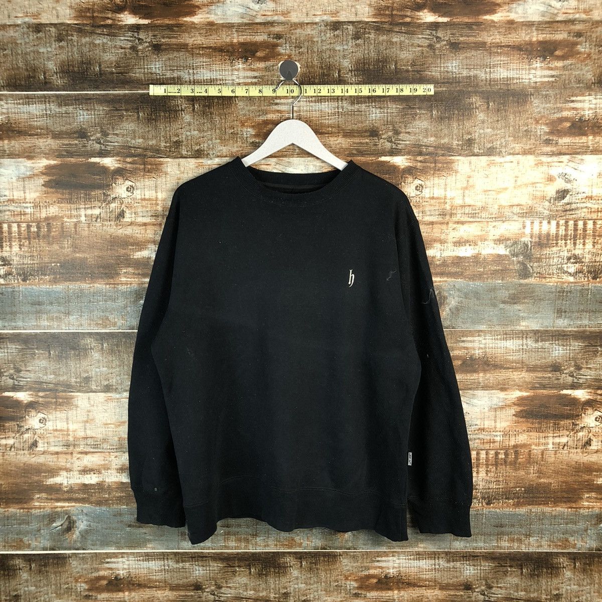 Japanese Brand Hurley black Sweatshirt #A1909 Size US L / EU 52-54 / 3 - 1 Thumbnail