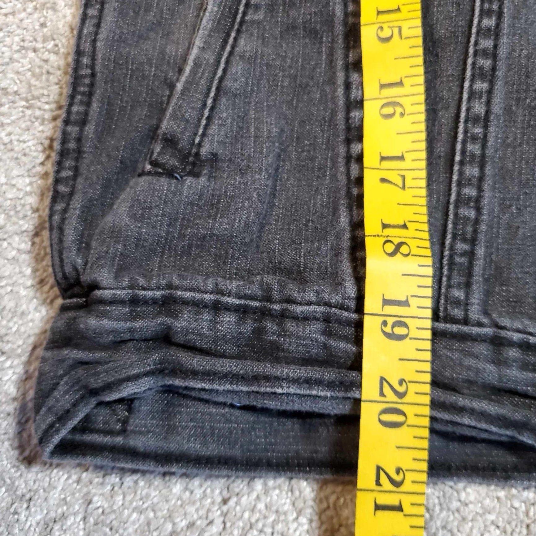 Vintage VINTAGE Arizona Jean Blacked Washed Distressed Denim Jacket Womens Size 32" / US 10 / IT 46 - 5 Thumbnail