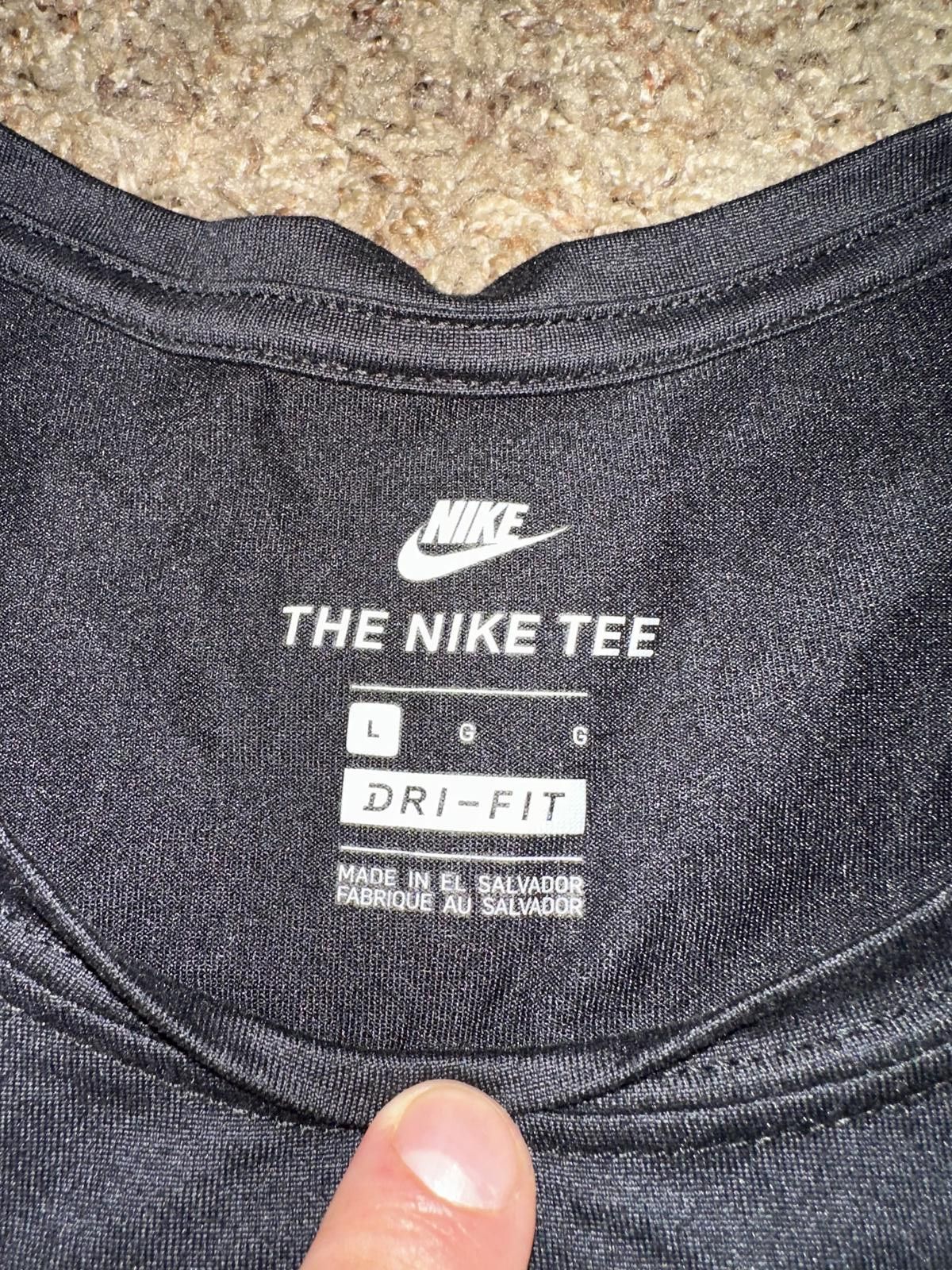 Nike Unrelease Rare Nike Men’s GSA Planning “No Naked Athletes” Black T-Shirt Size US L / EU 52-54 / 3 - 3 Thumbnail