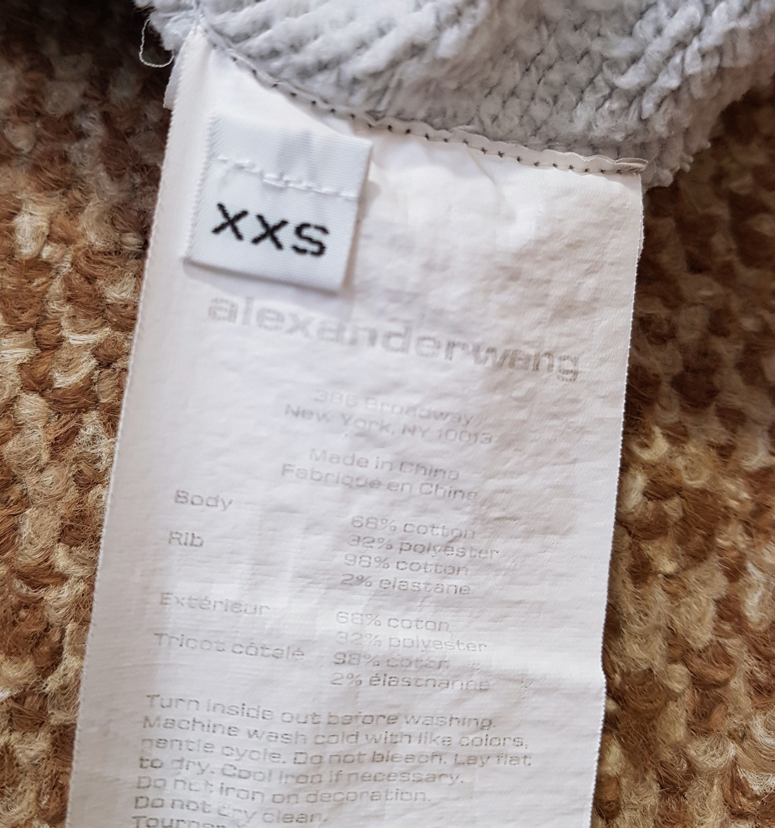 Alexander Wang Alexander Wang Women's Logo Detailed Hoodie Sweatshirt XXS Size XXS / US 00 / IT 34 - 13 Thumbnail