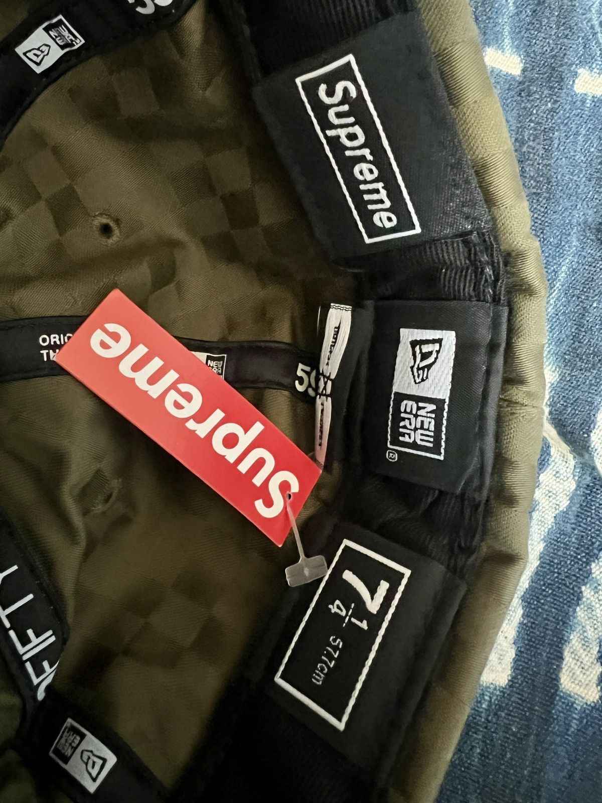 Supreme Supreme Archive Box Logo New Era Cap – 1/4 7 Size ONE SIZE - 11 Thumbnail
