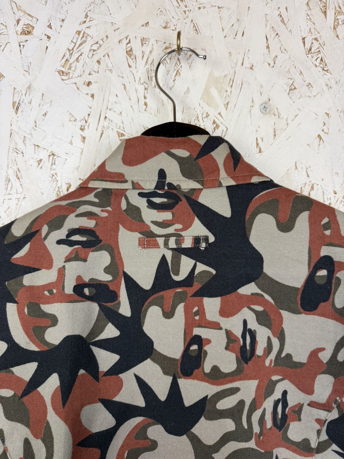 Jean Paul Gaultier Jean Paul Gaultier AW01 Faces Allover Print Denim Jacket 40 Size S / US 4 / IT 40 - 6 Thumbnail