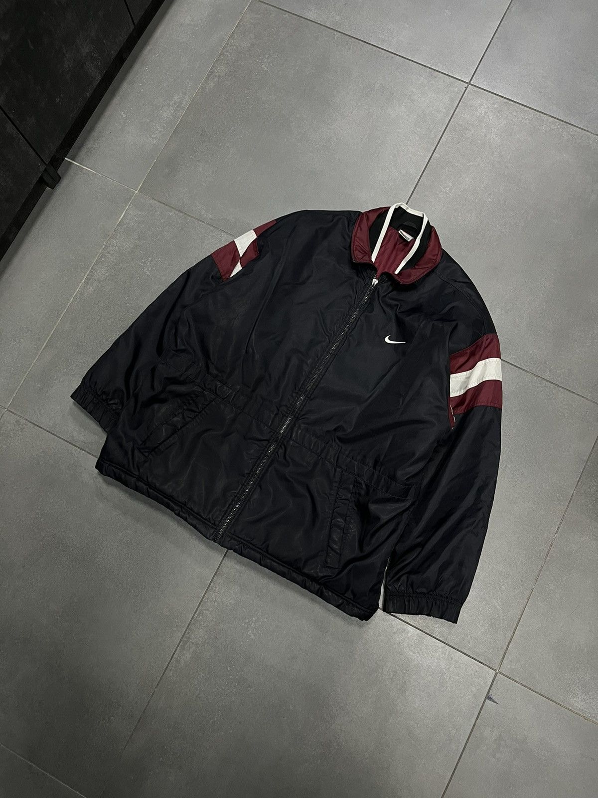 Nike × Vintage RARE Vintage Jacket Nike Big Logo Size US XL / EU 56 / 4 - 5 Thumbnail