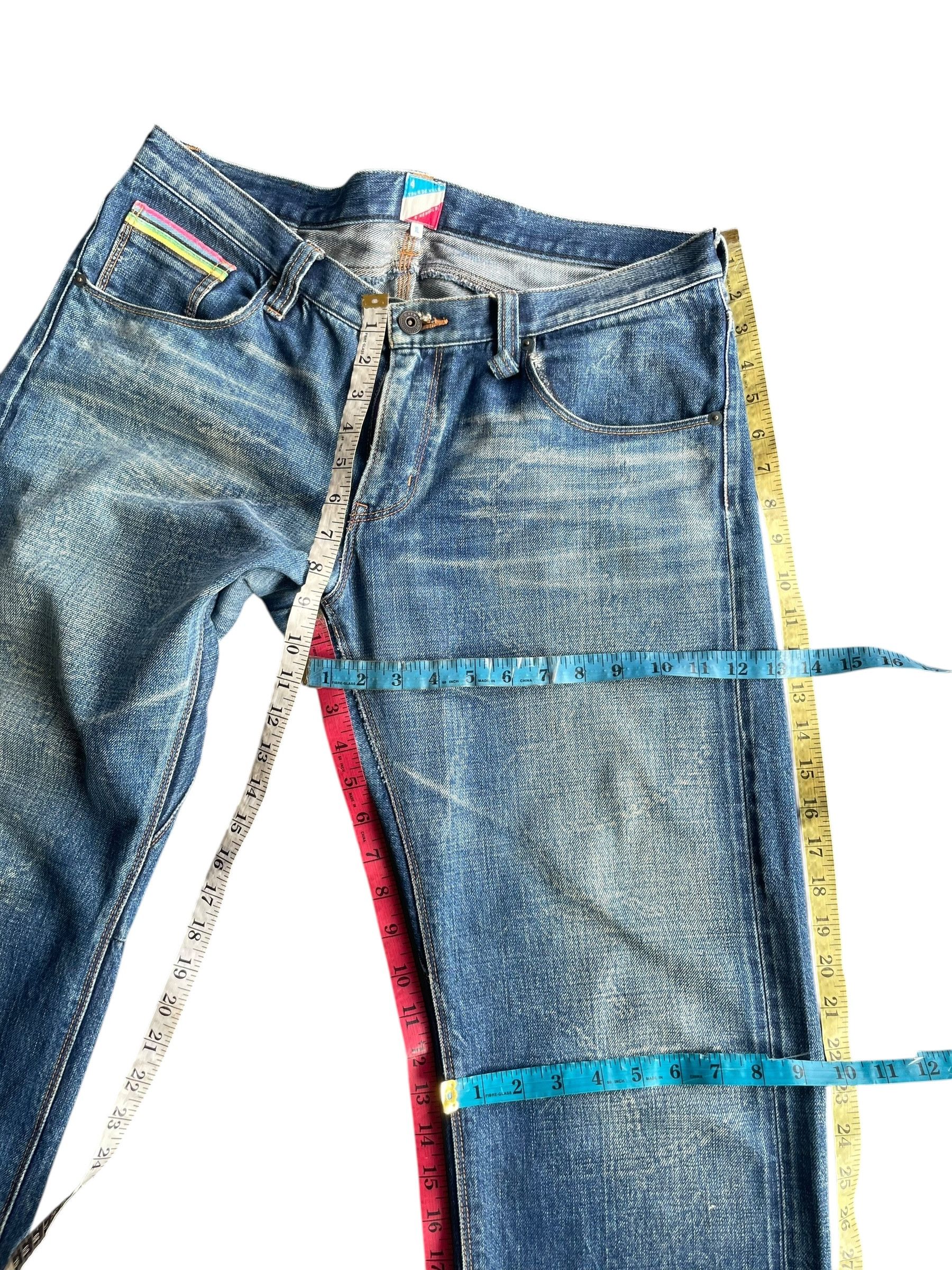 R.Newbold Japan R.Newbold Rainbow Selvedge Denim Size US 36 / EU 52 - 14 Thumbnail