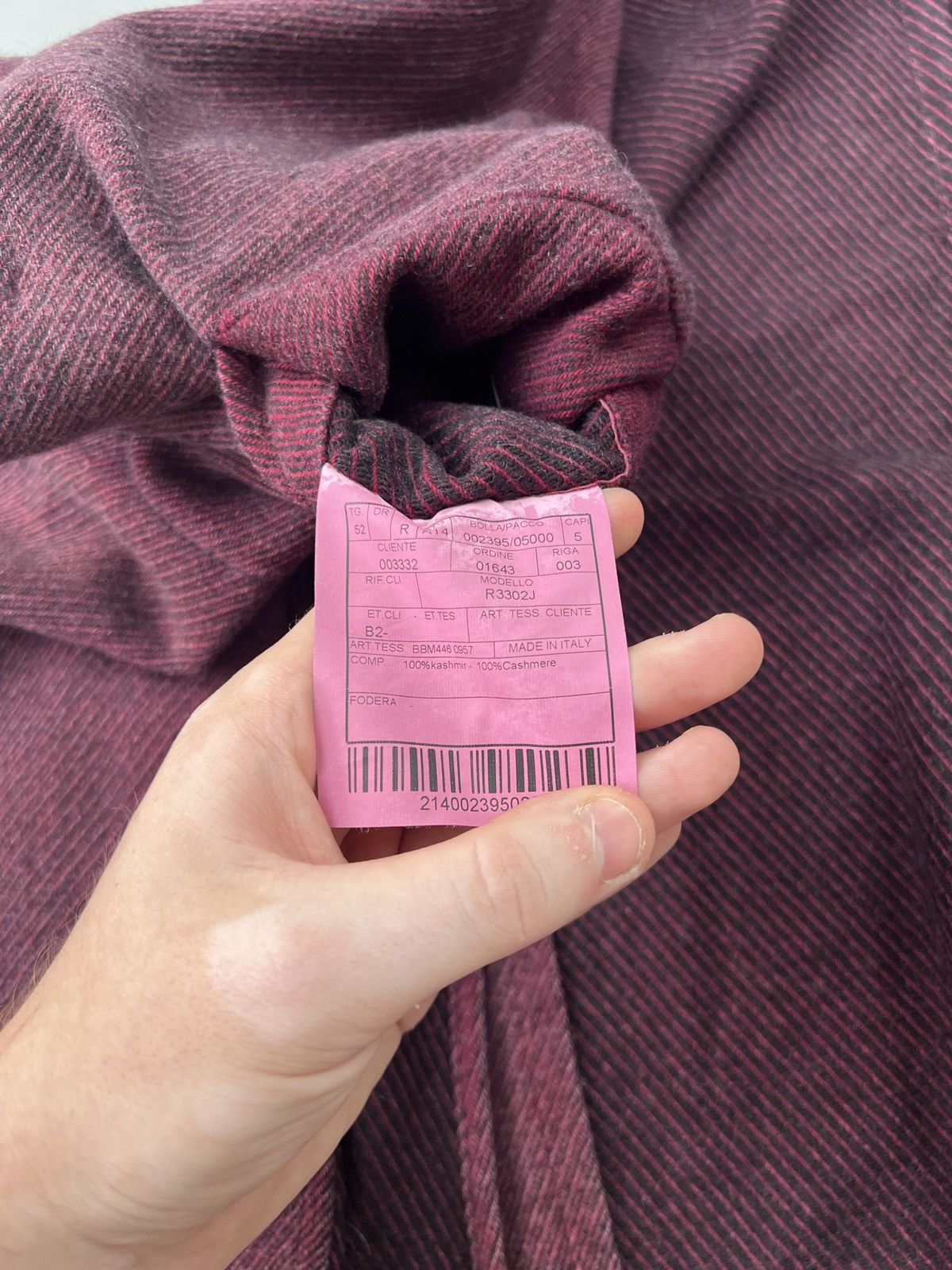 Boglioli Boglioli Garment Dyed Cashmere K. Jacket Blazer (Y0512) Size 42R - 11 Thumbnail