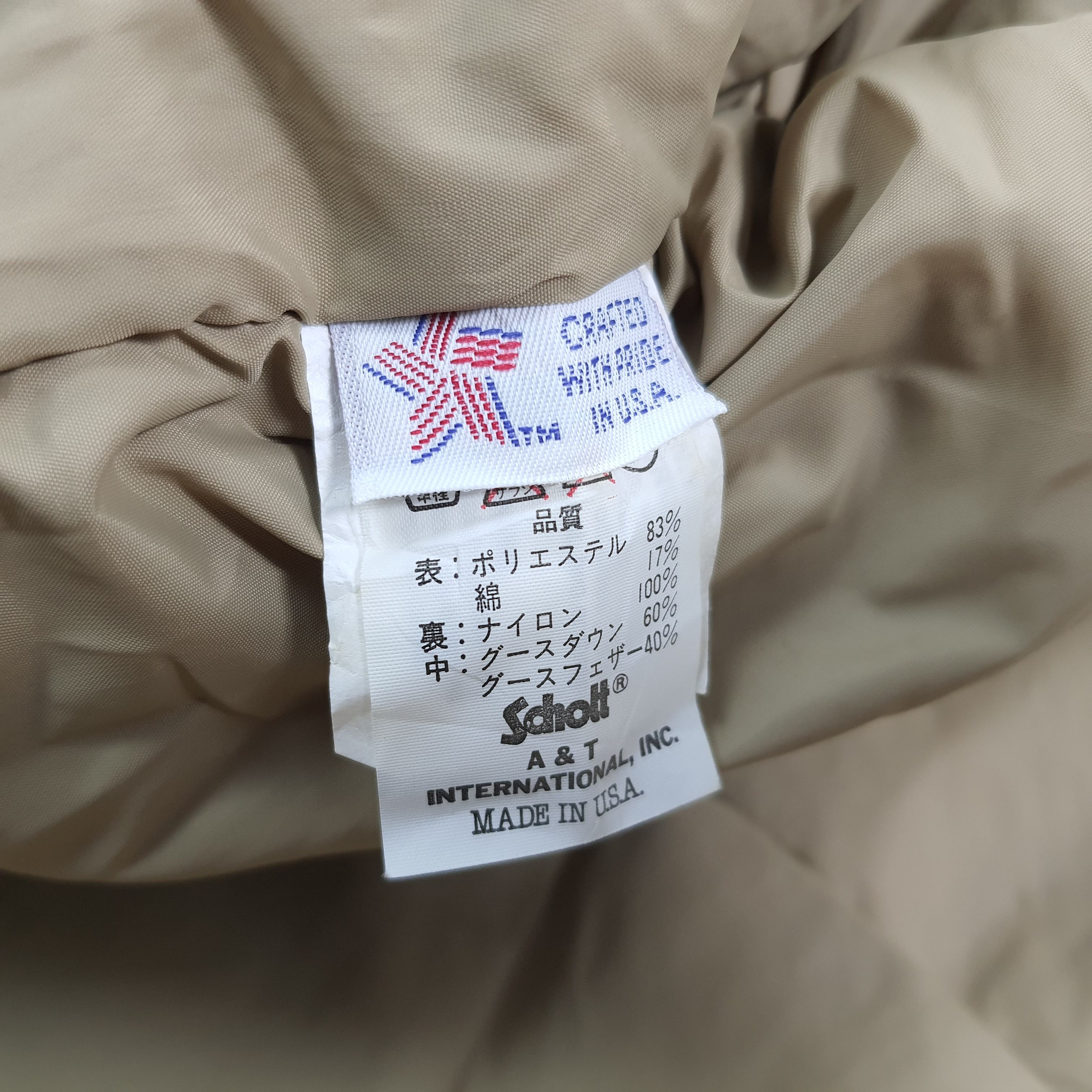 Schott Vintage Schott NYC Goose Down Parka Jacket C306N12 Size US M / EU 48-50 / 2 - 6 Thumbnail