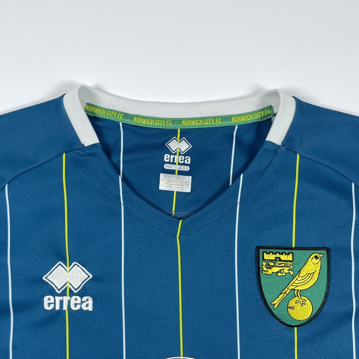 Other Errea Norwich City Soccer Jersey Size US XL / EU 56 / 4 - 6 Thumbnail
